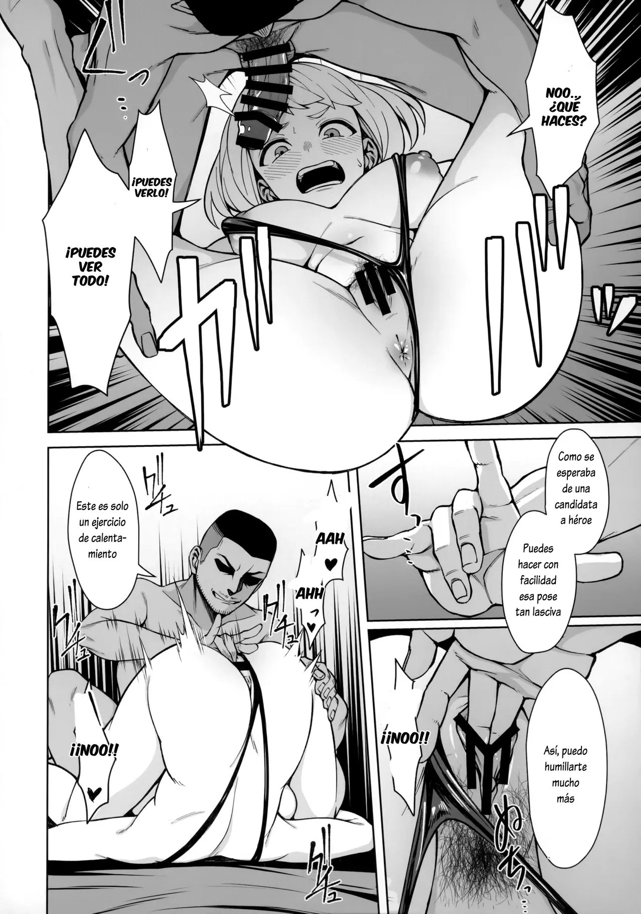 (C103) [cobalt green (Kobaji)] Pathetic Heroism | Heroísmo Patético (My Hero Academia) [Spanish] [Lovely Diablesse Scan] imagen número 7