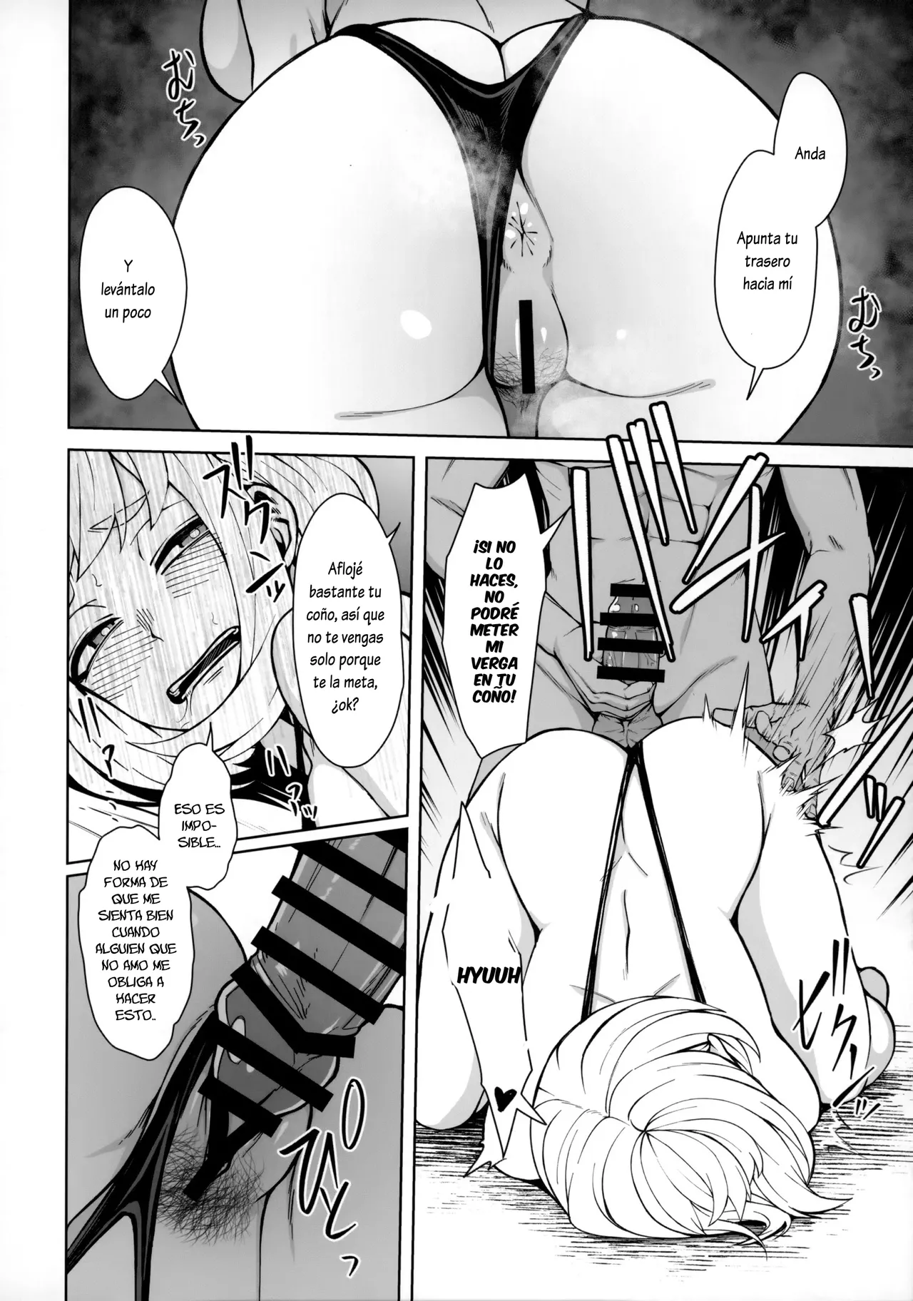 (C103) [cobalt green (Kobaji)] Pathetic Heroism | Heroísmo Patético (My Hero Academia) [Spanish] [Lovely Diablesse Scan] imagen número 9