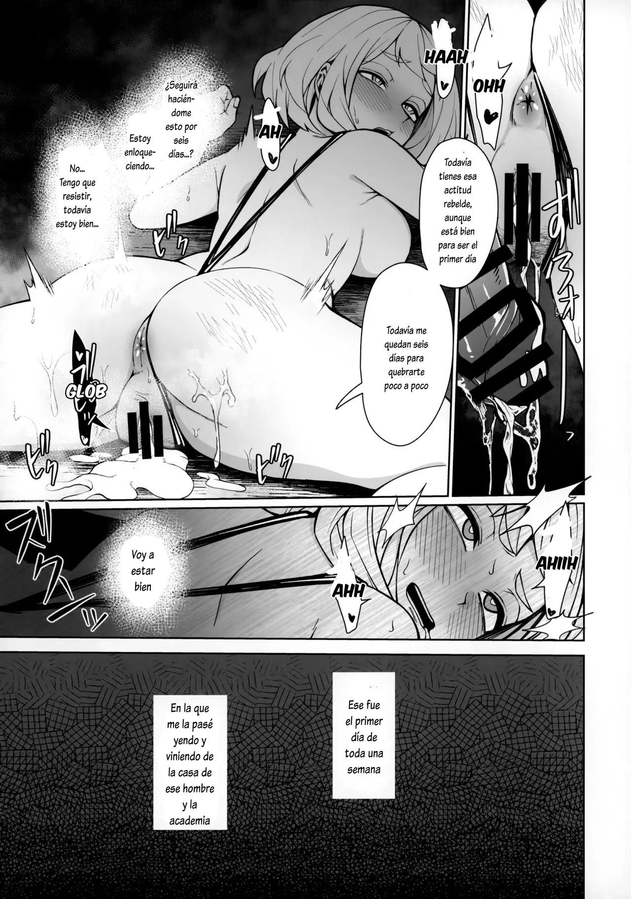 (C103) [cobalt green (Kobaji)] Pathetic Heroism | Heroísmo Patético (My Hero Academia) [Spanish] [Lovely Diablesse Scan] imagen número 12