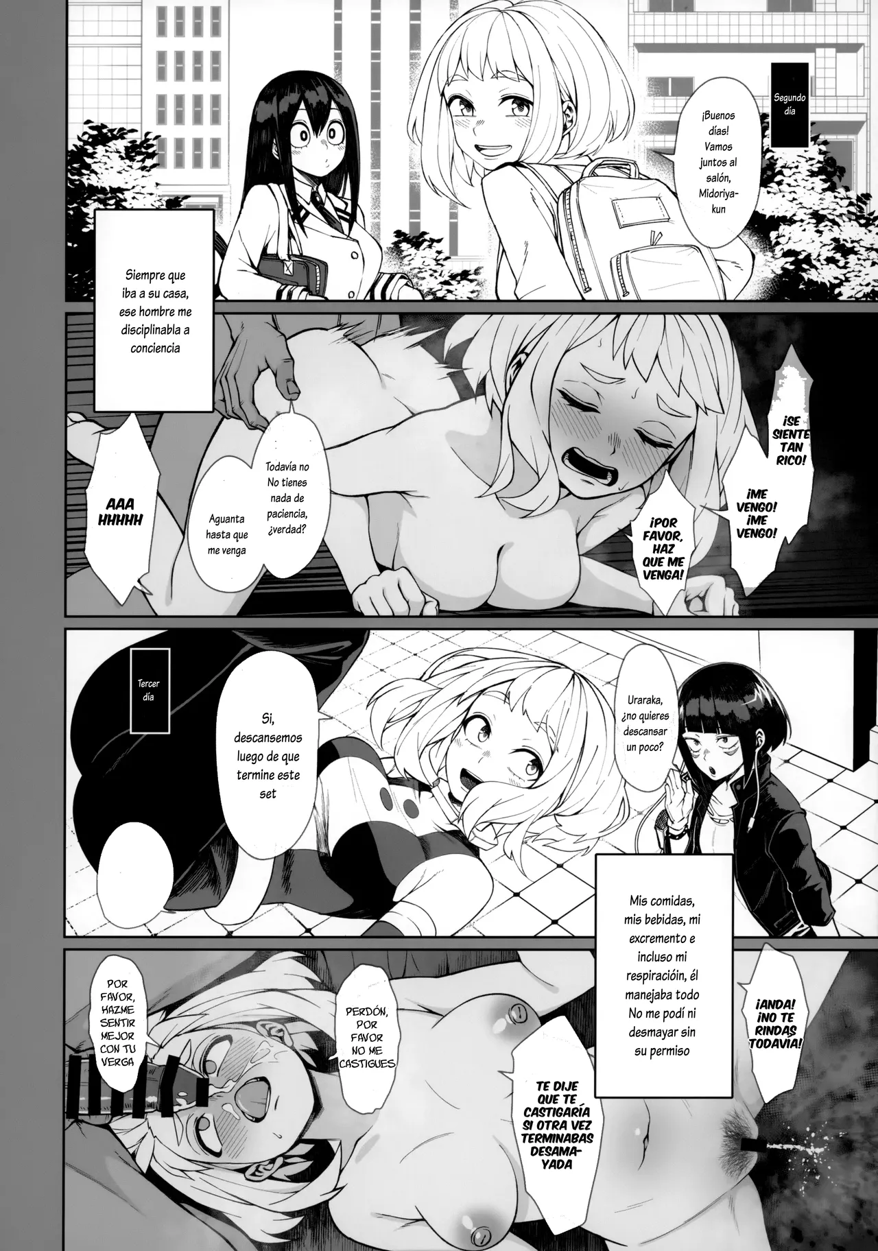 (C103) [cobalt green (Kobaji)] Pathetic Heroism | Heroísmo Patético (My Hero Academia) [Spanish] [Lovely Diablesse Scan] imagen número 13