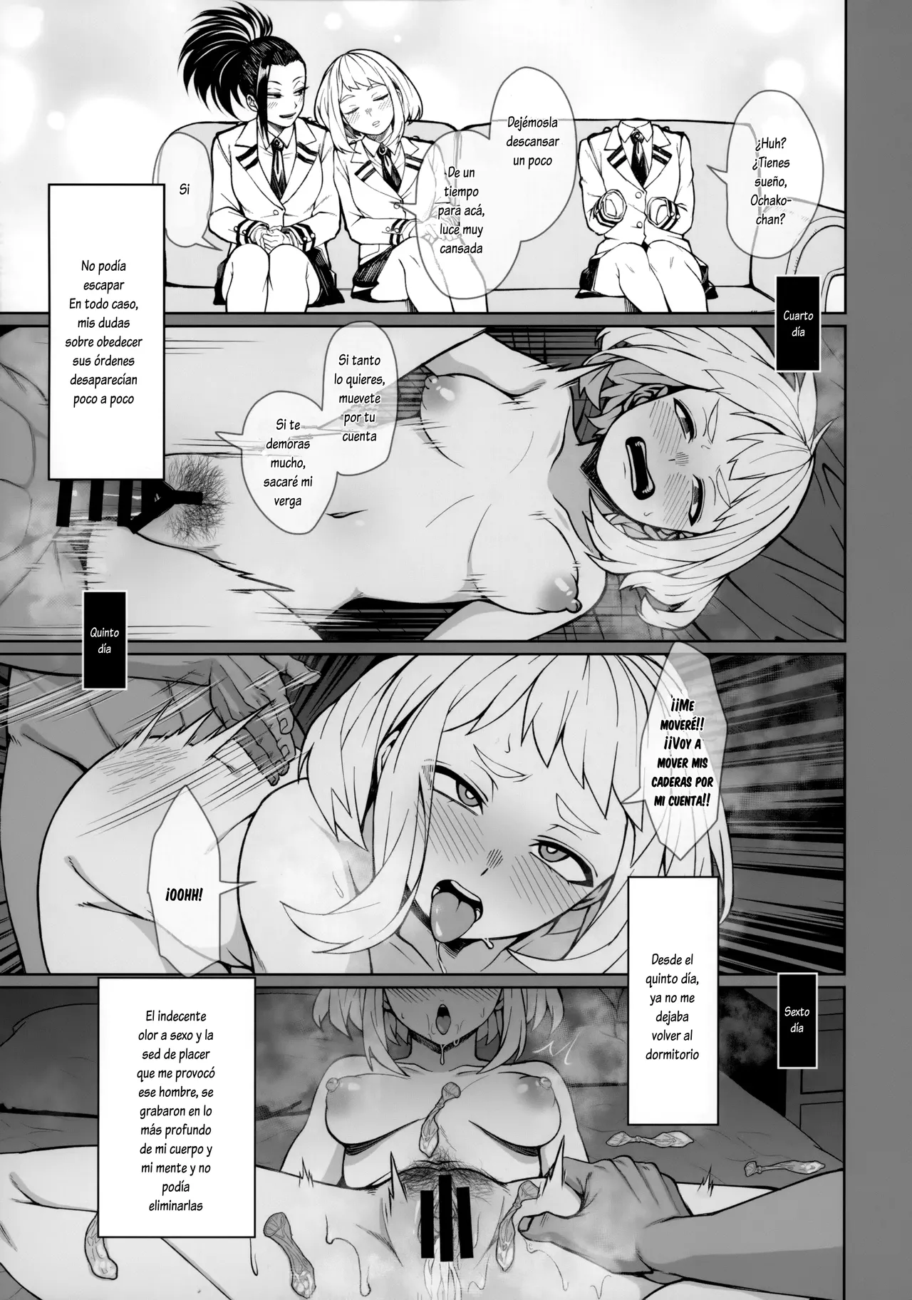 (C103) [cobalt green (Kobaji)] Pathetic Heroism | Heroísmo Patético (My Hero Academia) [Spanish] [Lovely Diablesse Scan] imagen número 14