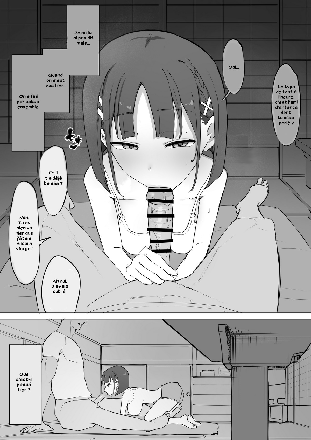 [Muripoyo] Osananajimi no Himitsu | Le secret de mon amie d'enfance [French][Zer0] изображение № 9