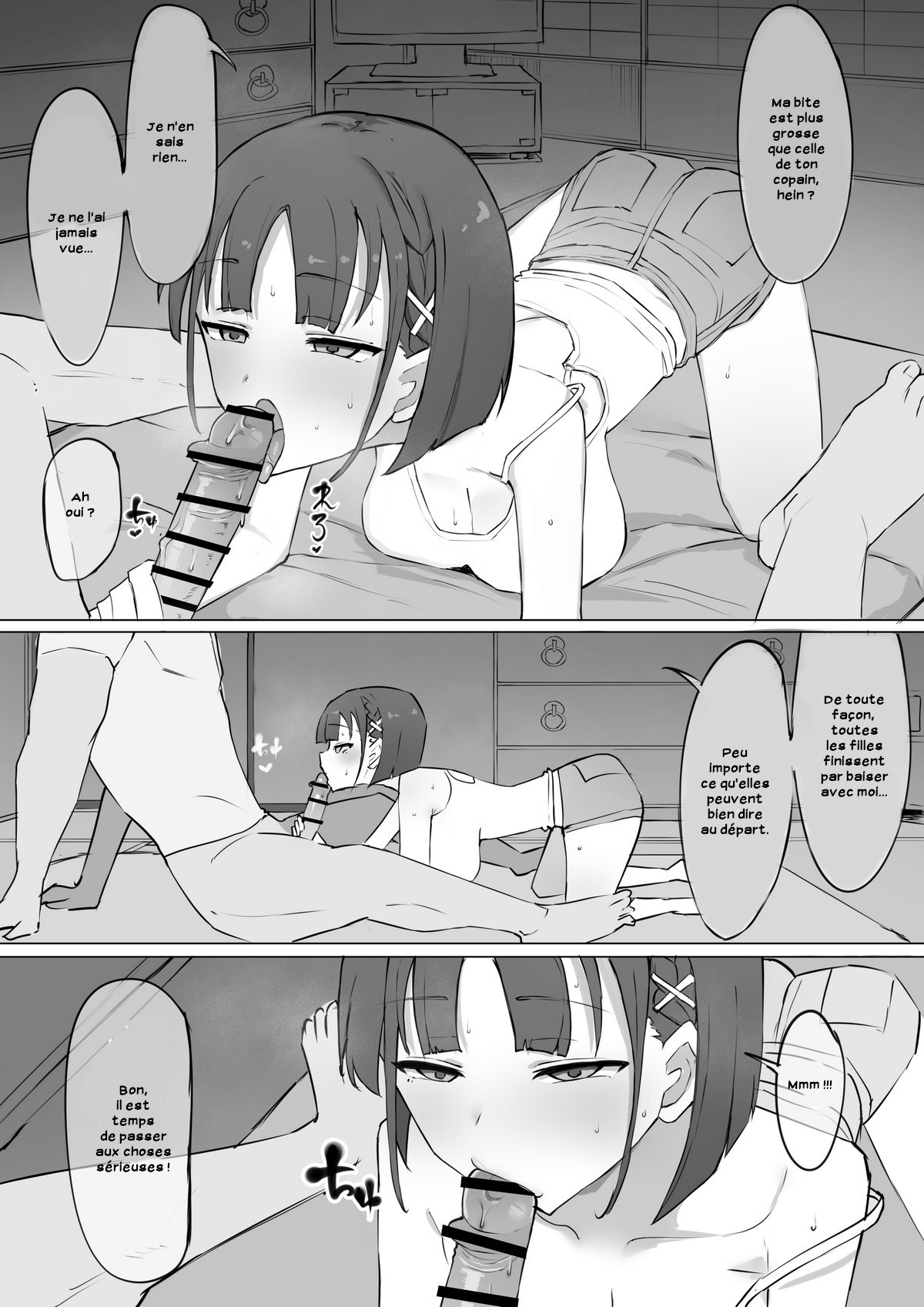 [Muripoyo] Osananajimi no Himitsu | Le secret de mon amie d'enfance [French][Zer0] изображение № 11