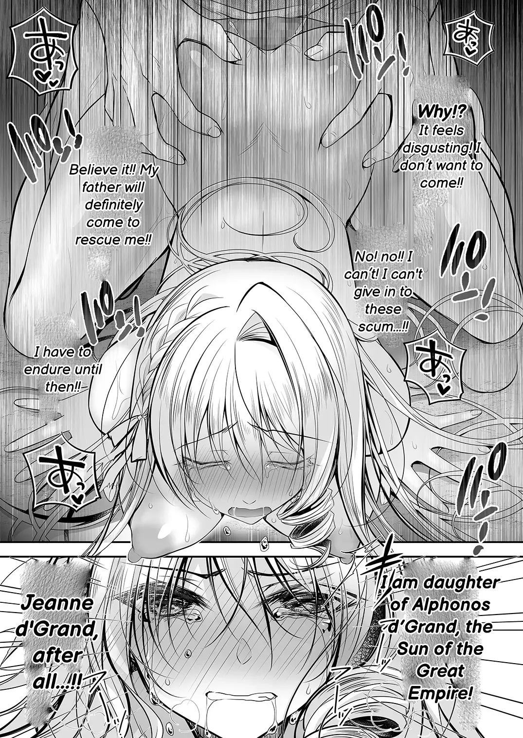 [NANACAN (Nanaca Mai)] Isekai Gangrape 2 ~There is No Way A Dignified Princess Knight Succumbs to The Barbarian's Dick~ [Digital] [MTL] image number 30