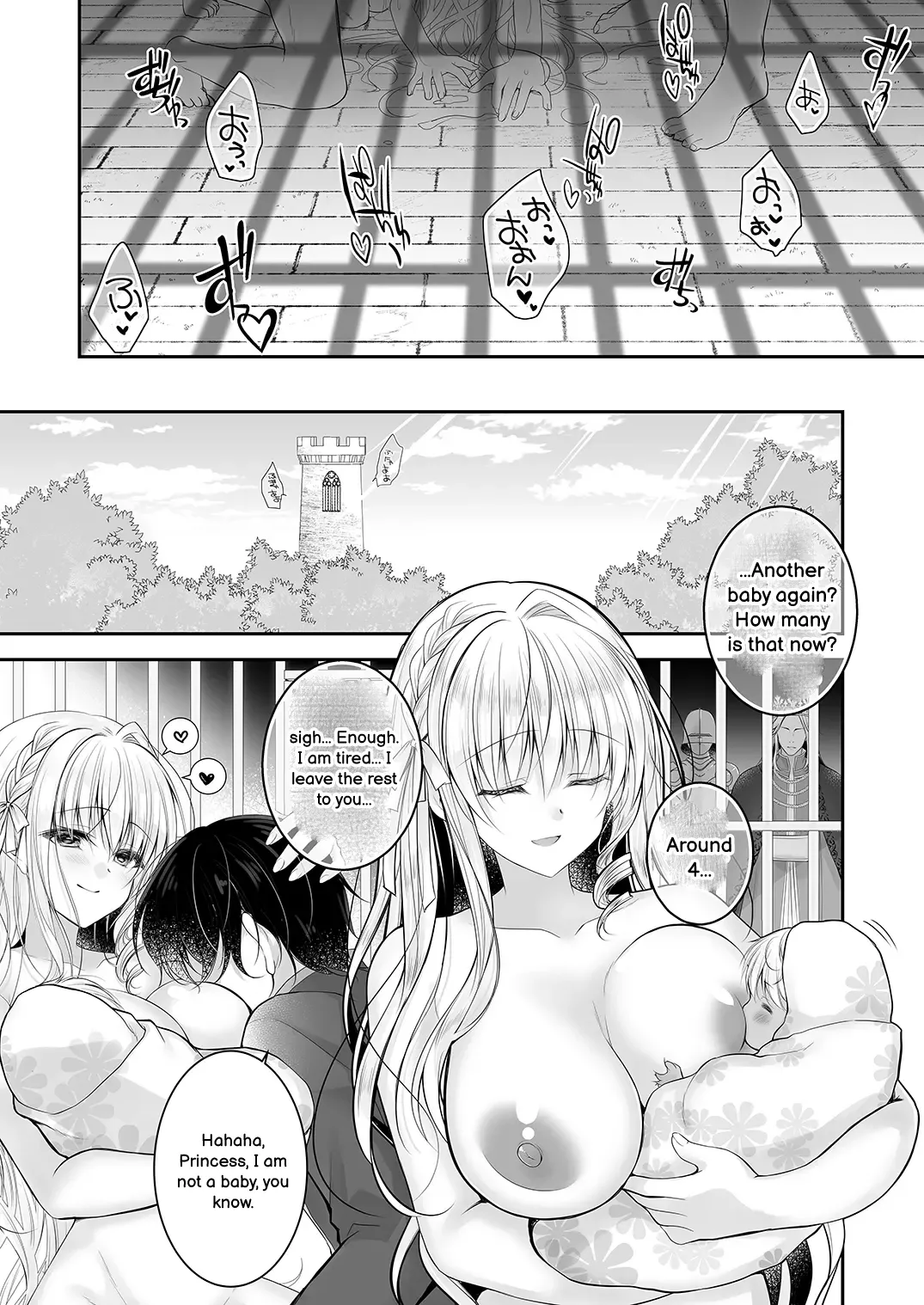 [NANACAN (Nanaca Mai)] Isekai Gangrape 2 ~There is No Way A Dignified Princess Knight Succumbs to The Barbarian's Dick~ [Digital] [MTL] image number 54