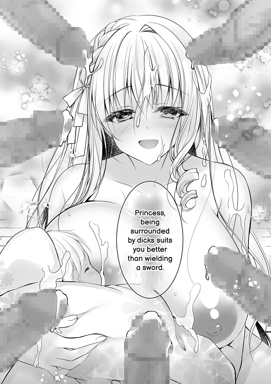 [NANACAN (Nanaca Mai)] Isekai Gangrape 2 ~There is No Way A Dignified Princess Knight Succumbs to The Barbarian's Dick~ [Digital] [MTL] image number 55