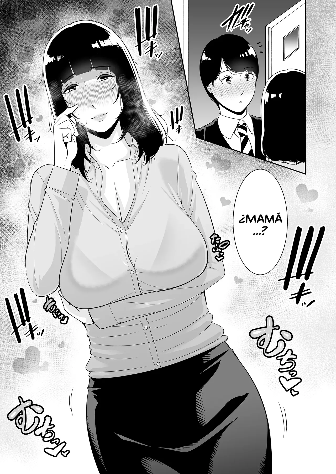 [Misaki (gonza)] Musuko ni Matagaru Hi ~Haha to Musuko no Hamedori Kiroku~ | El día que monté a mi hijo [Spanish] [Aoki Scans] [Decensored] numero di immagine  40
