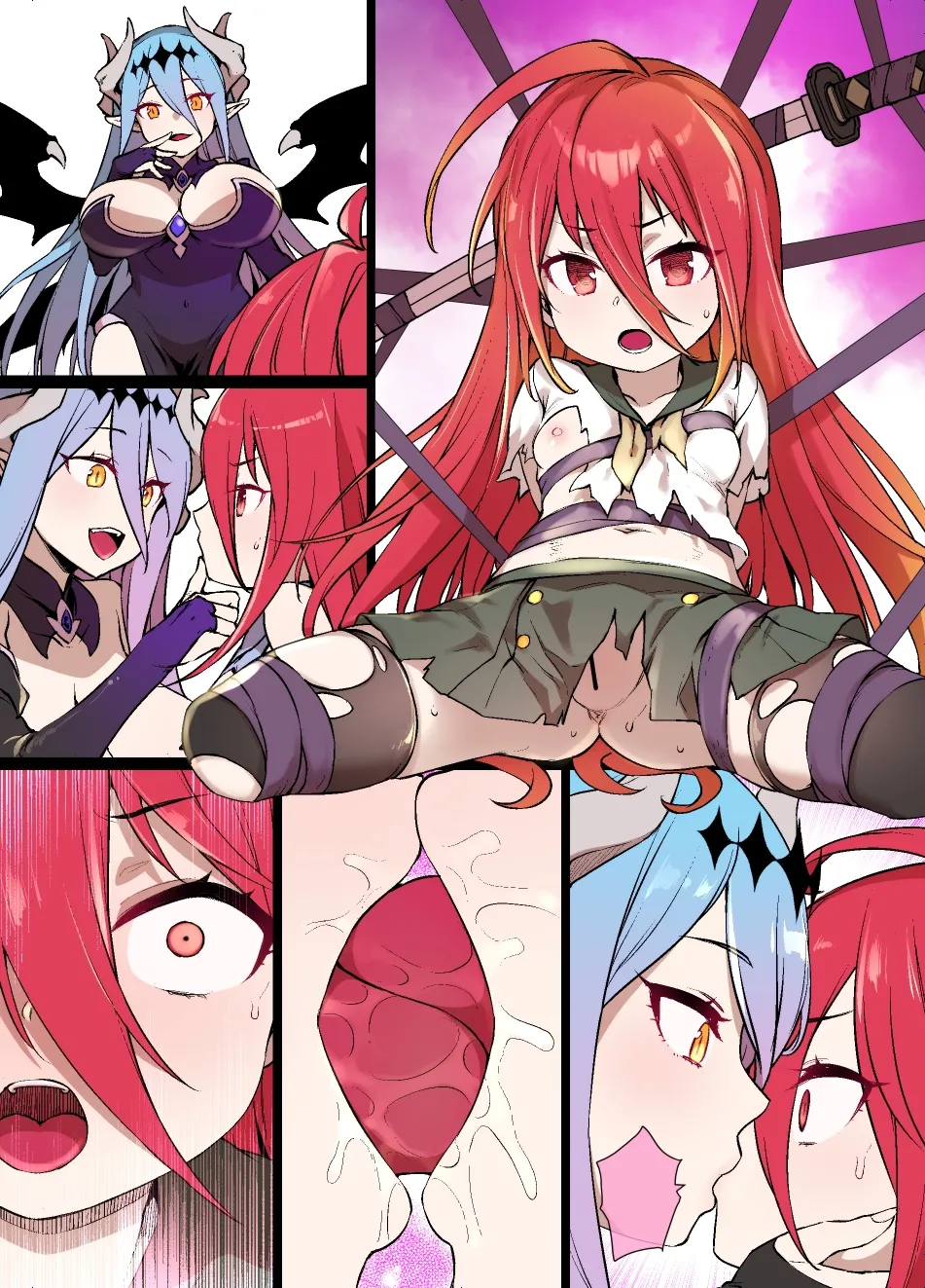 灼眼のシャナMC シャナ淫魔化漫画 image number 4