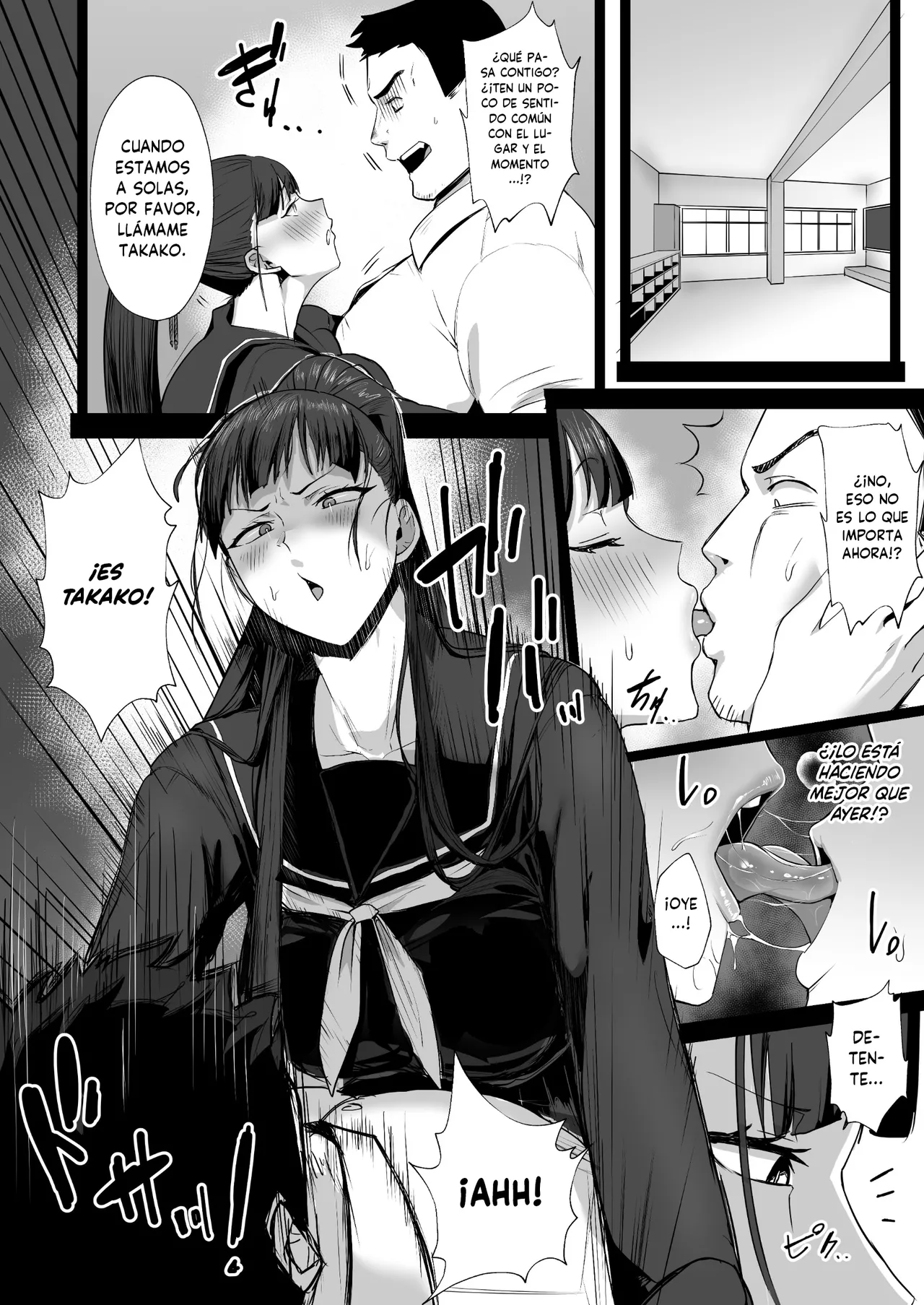 [Doushoku (T-Man)] Kimajime na Yuutousei wa, Sensei dake no Mesu ni Naritai. [Spanish] [MandaloAsiNoma] [Digital] Bildnummer 24