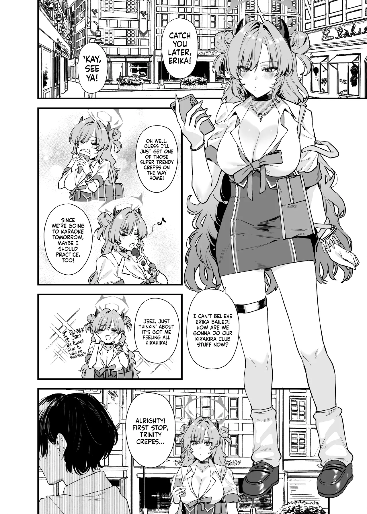 [12-banme no Seki (Agape)] Yozakura ni Ochite ー Falling for Kirara (Blue Archive) [English] [head empty] [Digital] image number 2