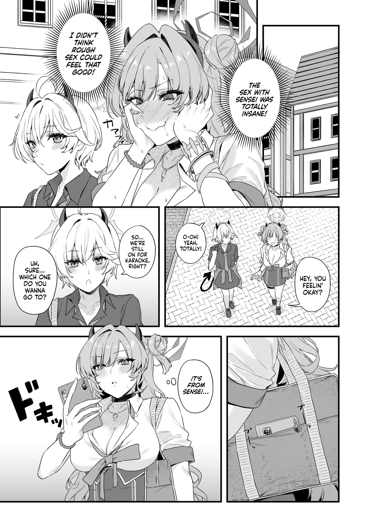 [12-banme no Seki (Agape)] Yozakura ni Ochite ー Falling for Kirara (Blue Archive) [English] [head empty] [Digital] image number 10