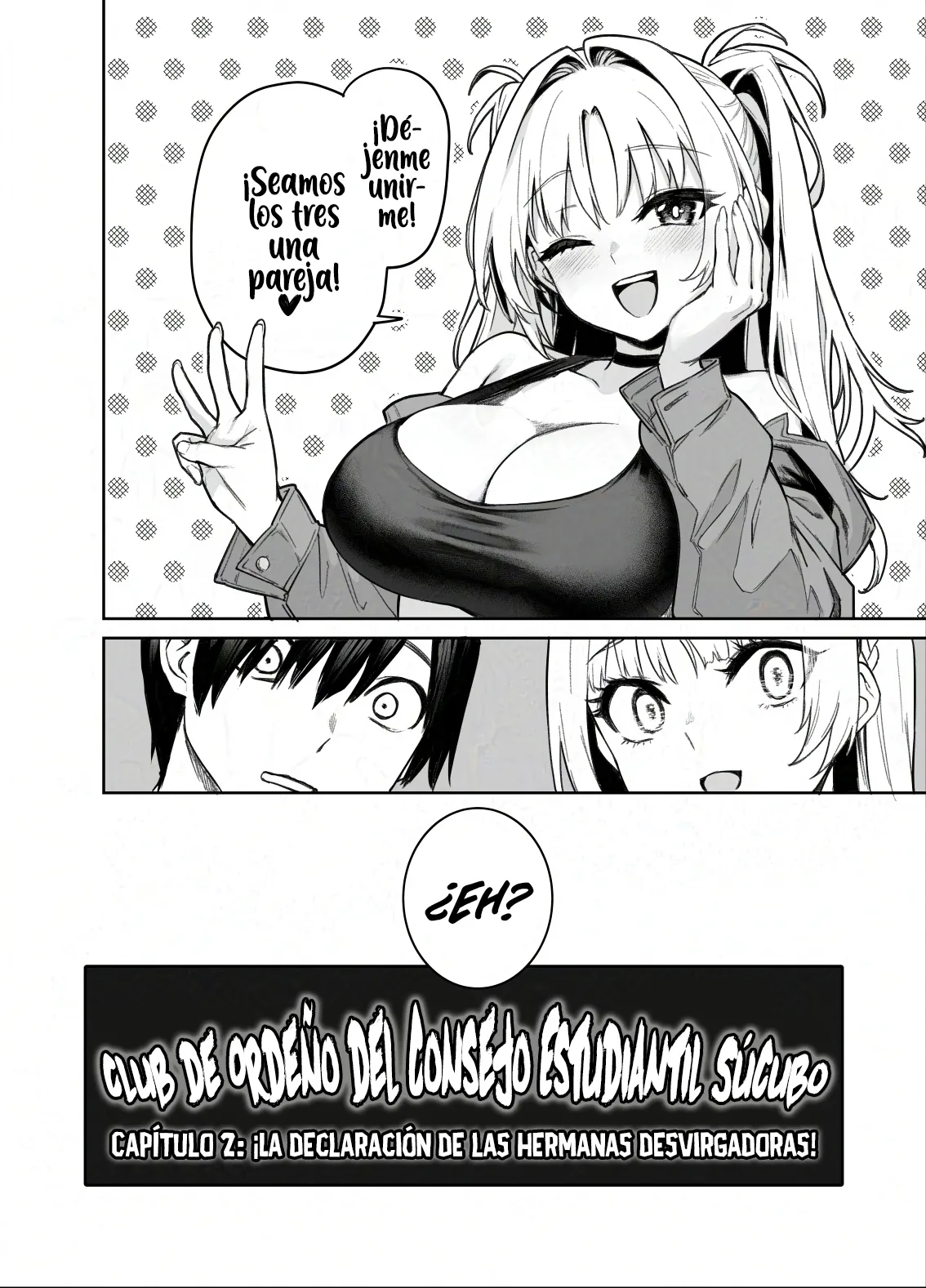 [Anmitsuyomogitei (Michiking)] Succubus Seitokai Shiko Shiko Shikkoubu 2 NOA ver. [Spanish] [Rakuen Translations] [Digital] 图片编号 47