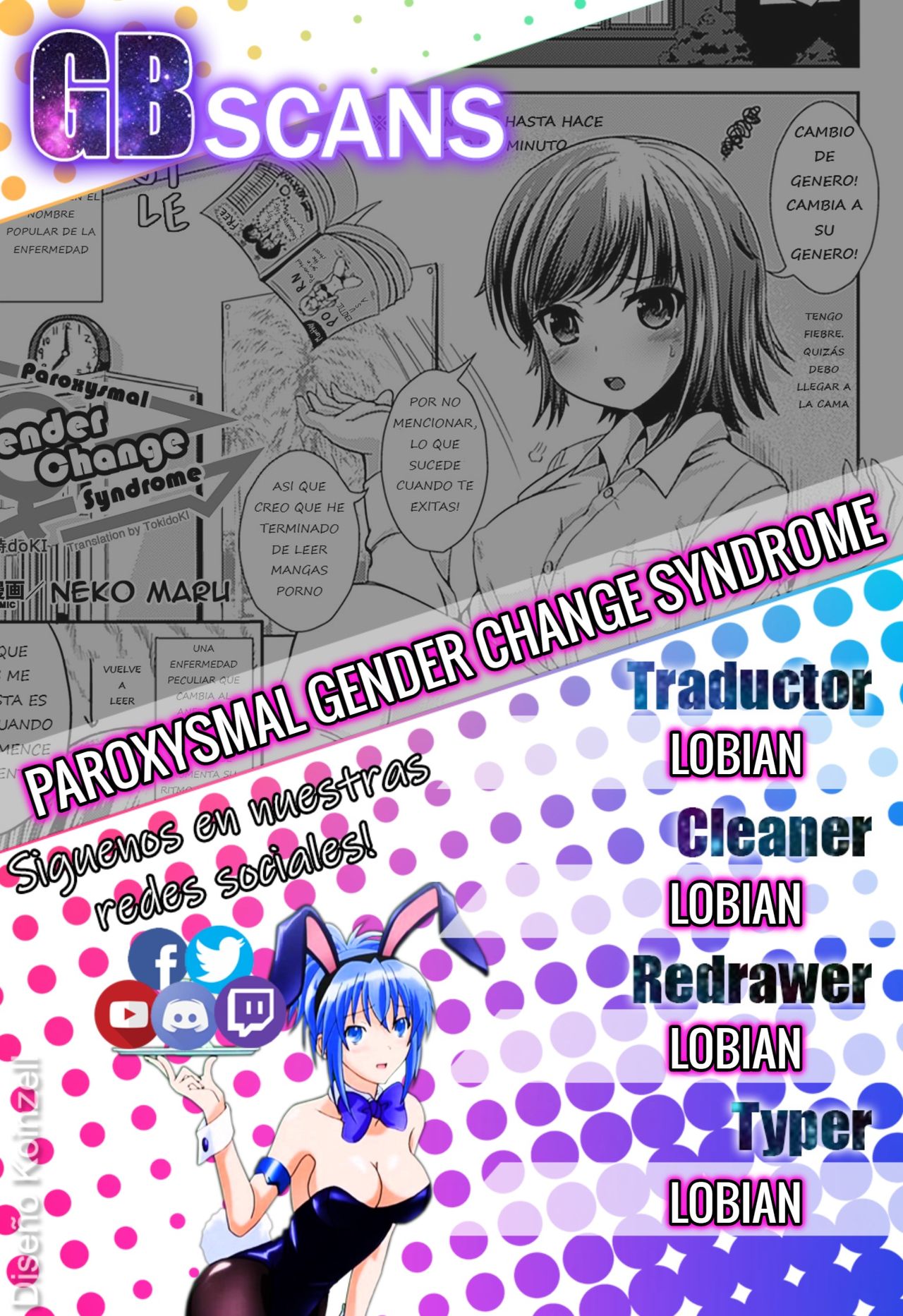 [Marneko] Hossasei Nyotaika Shoukougun (Kari) | Paroxysmal Gender Change Syndrome (COMIC Unreal 2012-02 Vol. 35) [Spanish] [GenderBender Scans] [Digital] image number 13