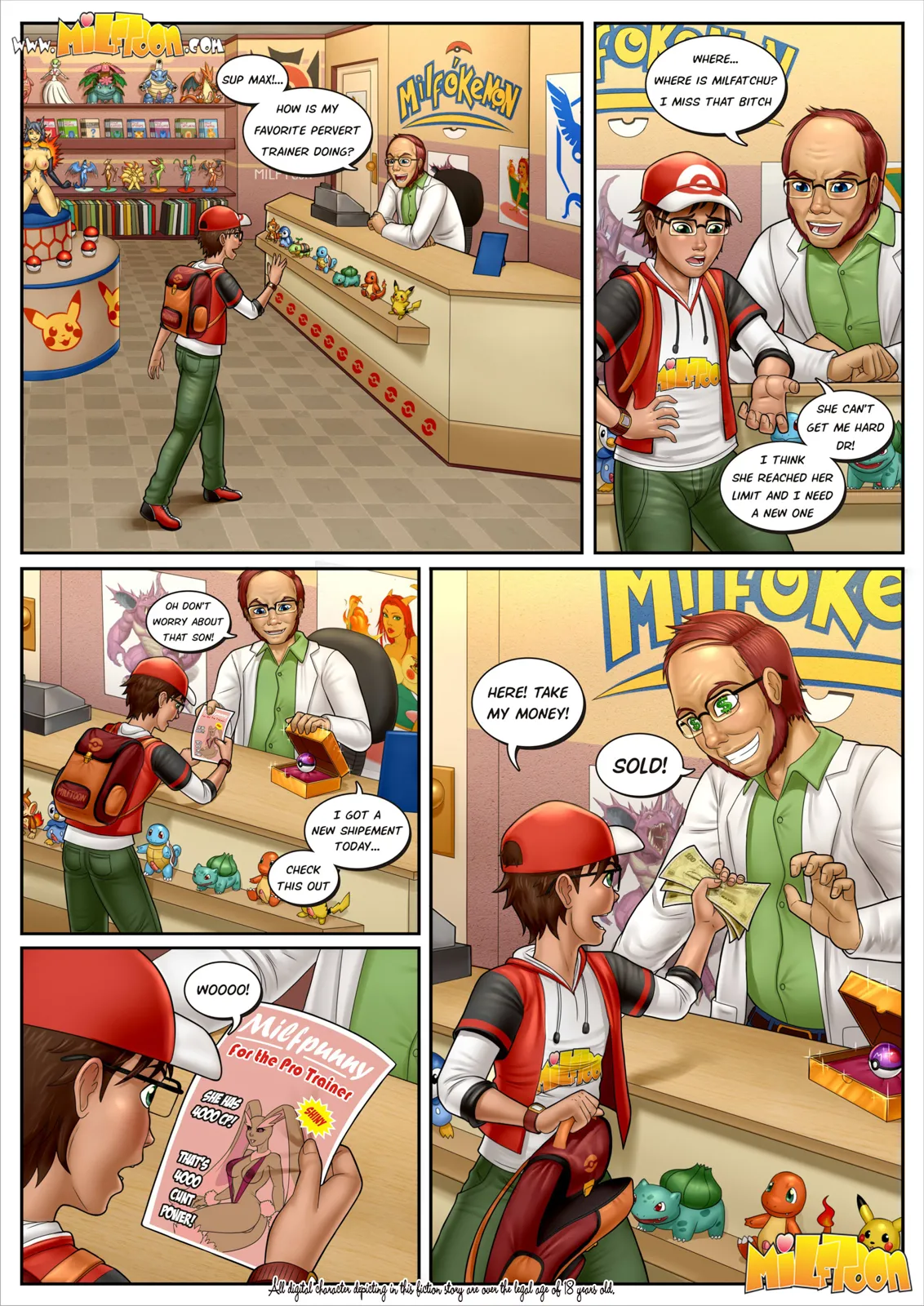 MILF Pokemon (from Milftoon.com) numero di immagine  5