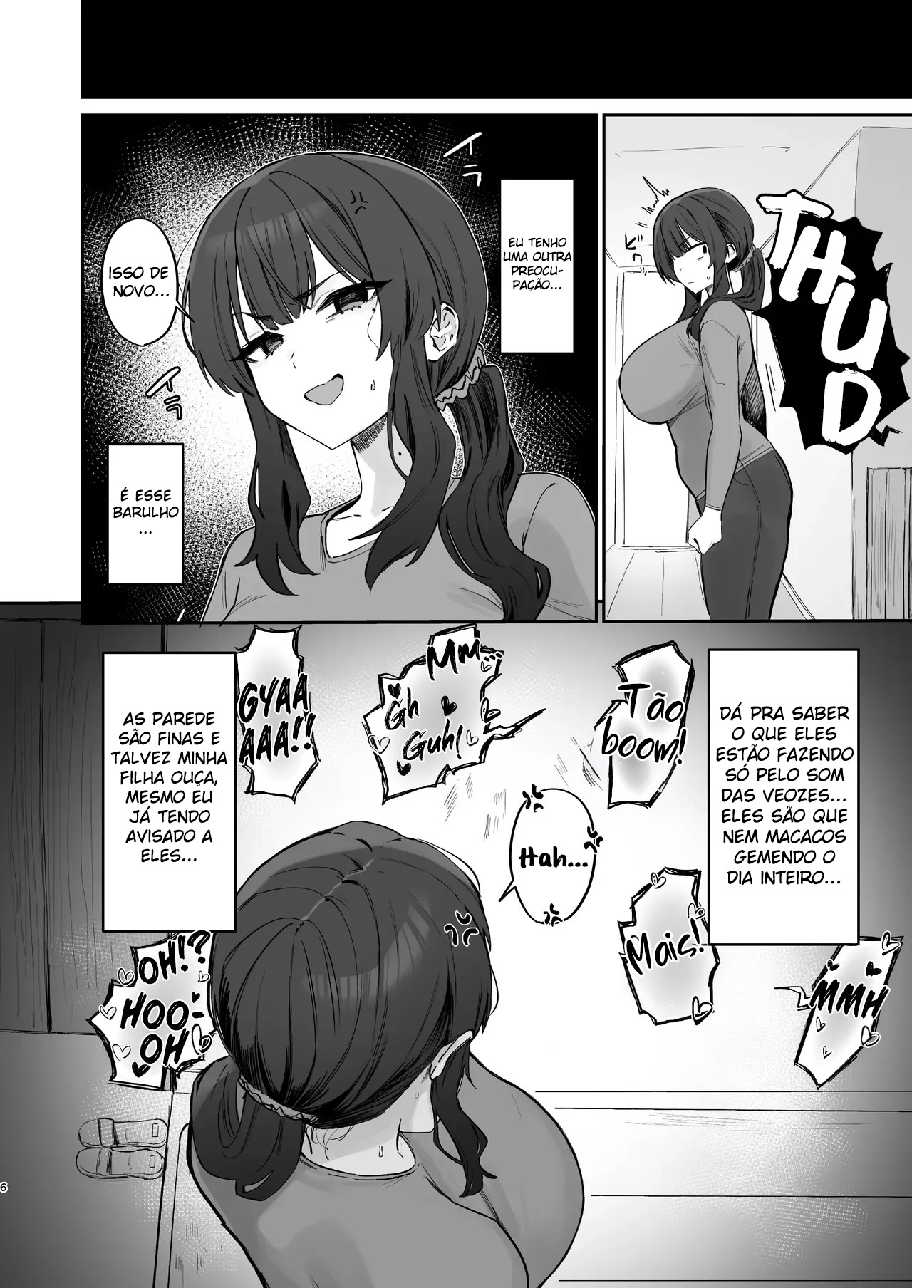 [Hotate Chanpon (Hotate-chan)] Gokinjo Trouble ni wa Gochuui o [Portuguese-BR] [Digital] image number 5