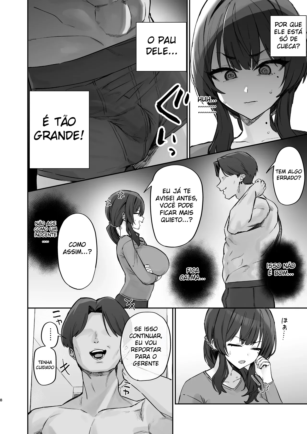 [Hotate Chanpon (Hotate-chan)] Gokinjo Trouble ni wa Gochuui o [Portuguese-BR] [Digital] image number 7