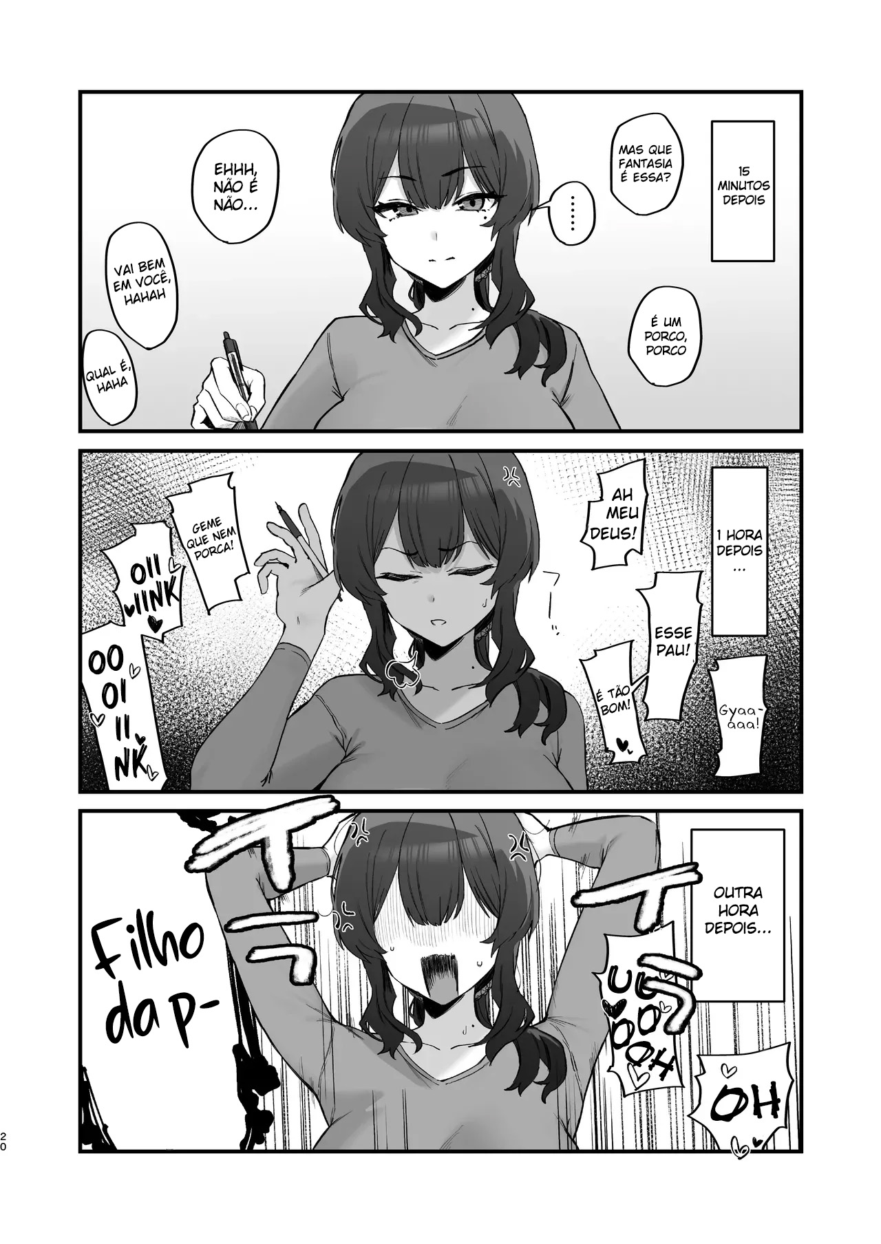 [Hotate Chanpon (Hotate-chan)] Gokinjo Trouble ni wa Gochuui o [Portuguese-BR] [Digital] image number 19