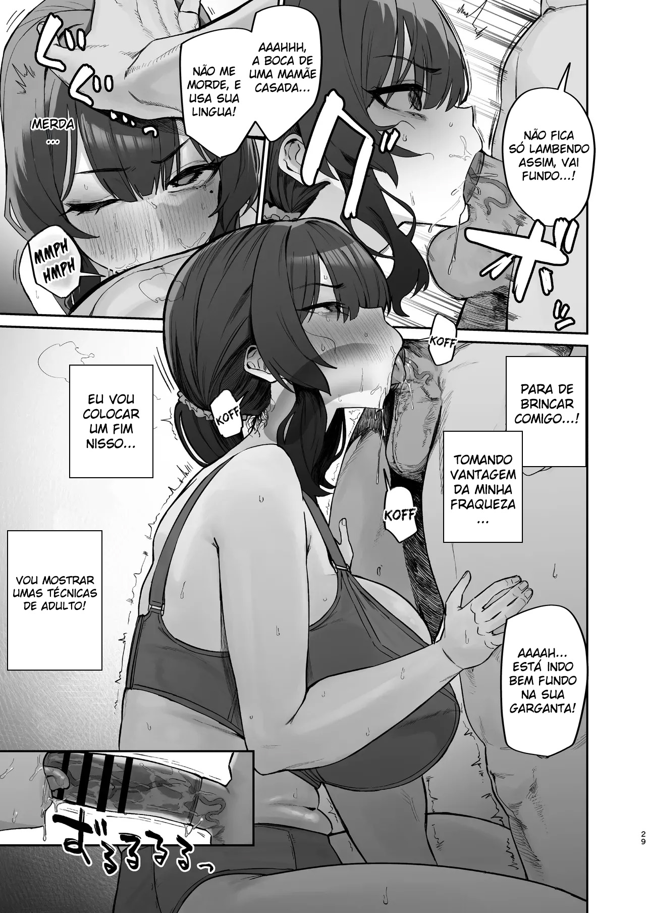 [Hotate Chanpon (Hotate-chan)] Gokinjo Trouble ni wa Gochuui o [Portuguese-BR] [Digital] image number 28