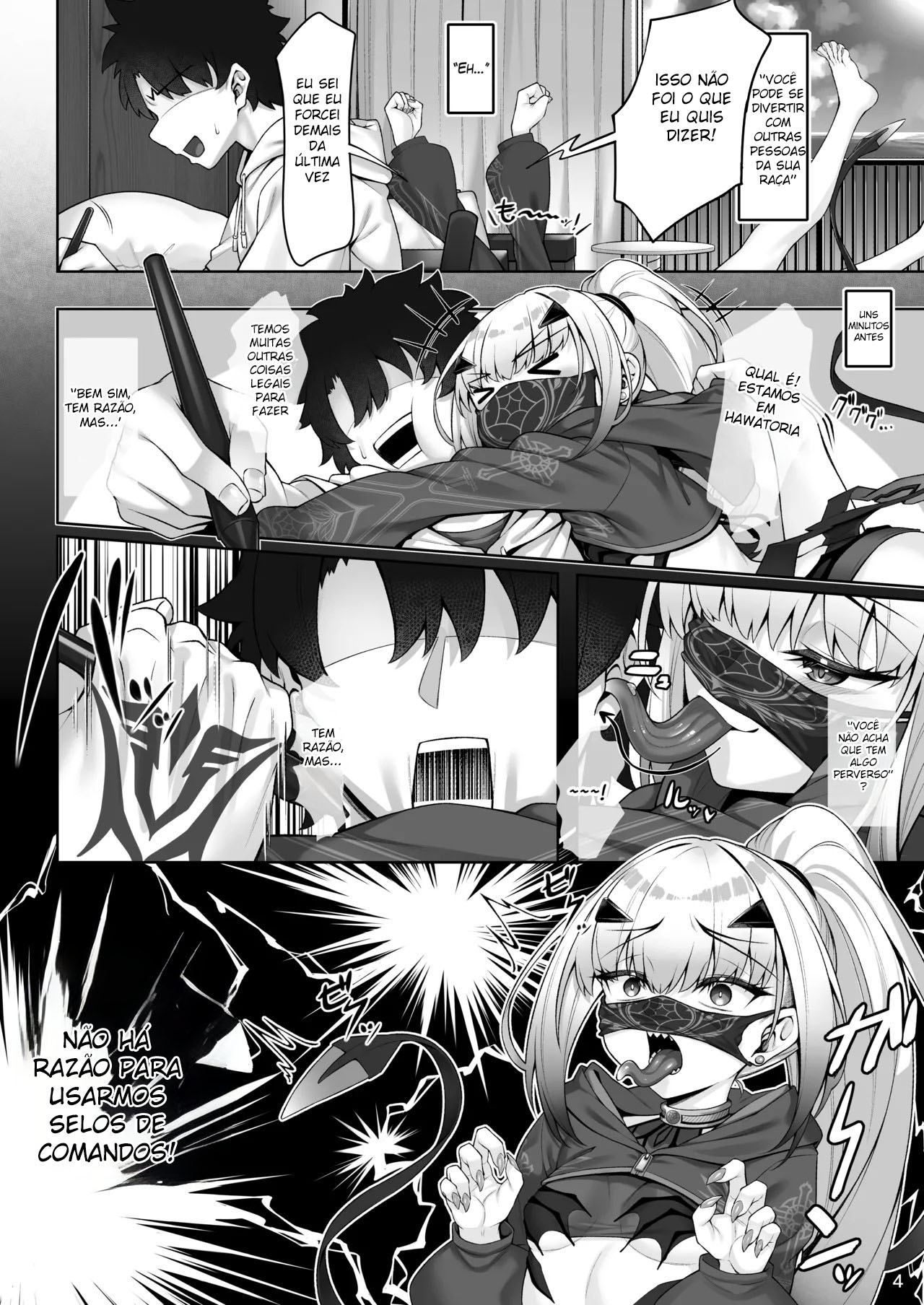 [Watochip Melonpan (Watosu)] Mizugi Melusine to Iroiro Ecchi Hon (Fate/Grand Order) [Portuguese-BR] [Digital] 이미지 번호 4