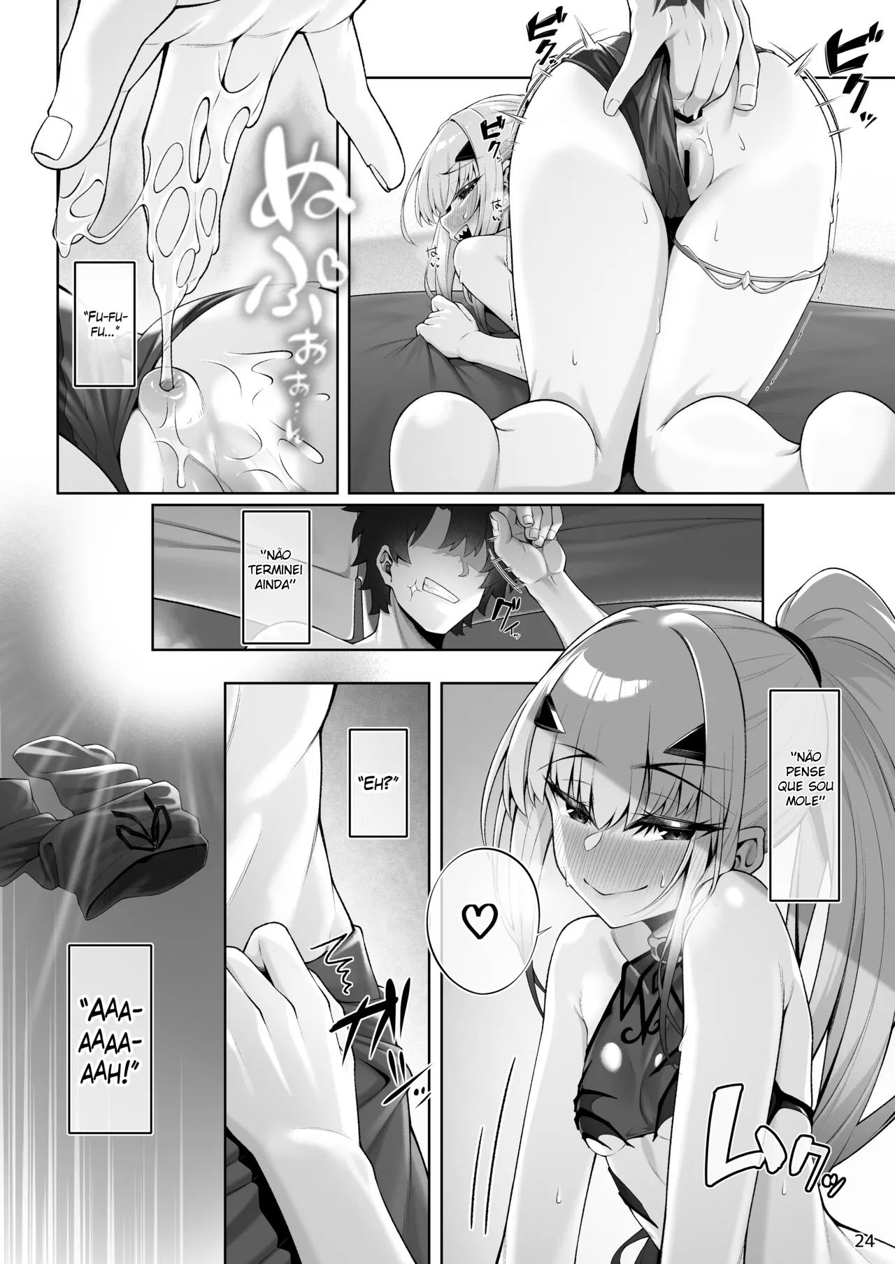 [Watochip Melonpan (Watosu)] Mizugi Melusine to Iroiro Ecchi Hon (Fate/Grand Order) [Portuguese-BR] [Digital] 이미지 번호 24