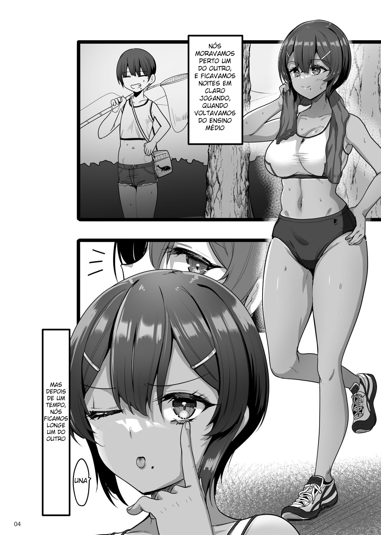 [65535th Avenue. (Akahito)] Ecchi na Omise ni Ittara Osananajimi ga Detekita Hanashi - Sex Establishment Series [Portuguese-BR] [Digital] numero di immagine  3