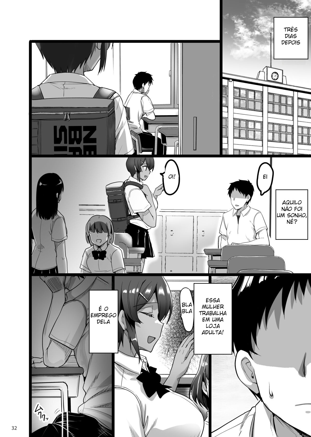 [65535th Avenue. (Akahito)] Ecchi na Omise ni Ittara Osananajimi ga Detekita Hanashi - Sex Establishment Series [Portuguese-BR] [Digital] numero di immagine  31