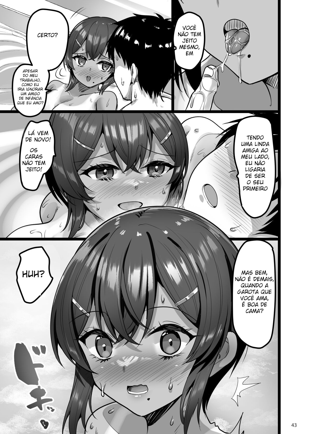 [65535th Avenue. (Akahito)] Ecchi na Omise ni Ittara Osananajimi ga Detekita Hanashi - Sex Establishment Series [Portuguese-BR] [Digital] numero di immagine  42