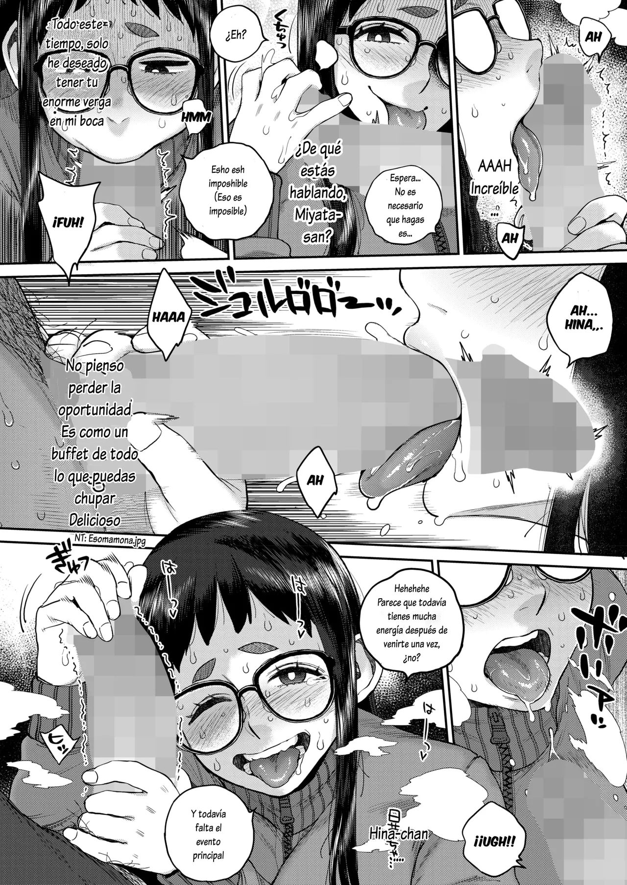 [Muronaga Chaashuu] El exitante debut de ♡ la gordibuena Hina-chan ♪ (Deka Kage Ga~ru ♡ Hina-Chan Dokidoki Debyu-sen ♪) [Spanish] [Lovely Diablesse Scan] 图片编号 12