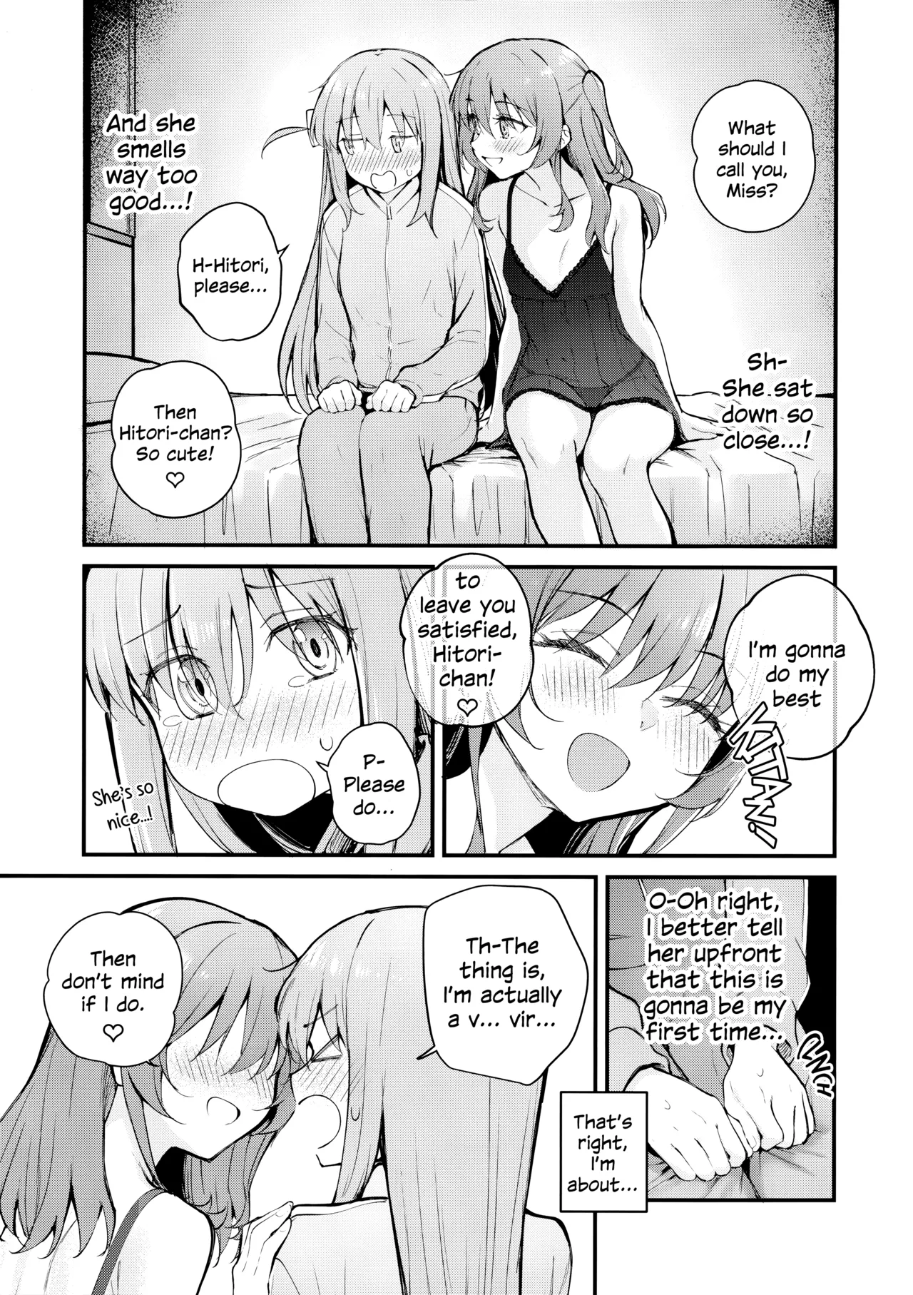 (Kessoku Rock! 10) [Kitaku Jikan (Kitaku)] Meguriai Tokyo ~Les Fuuzoku e Iku.~ | Tokyo Encounter: Visiting a Lesbian Brothel (Bocchi the Rock!) [English] 图片编号 8