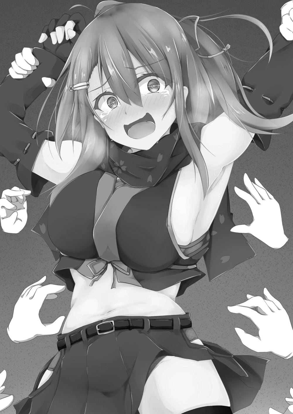 [Kuzumotu] Kocho Kocho Jigoku de Kusuguri Taisei 0 ni Naru Tensai Muteki Kunoichi-chan image number 2