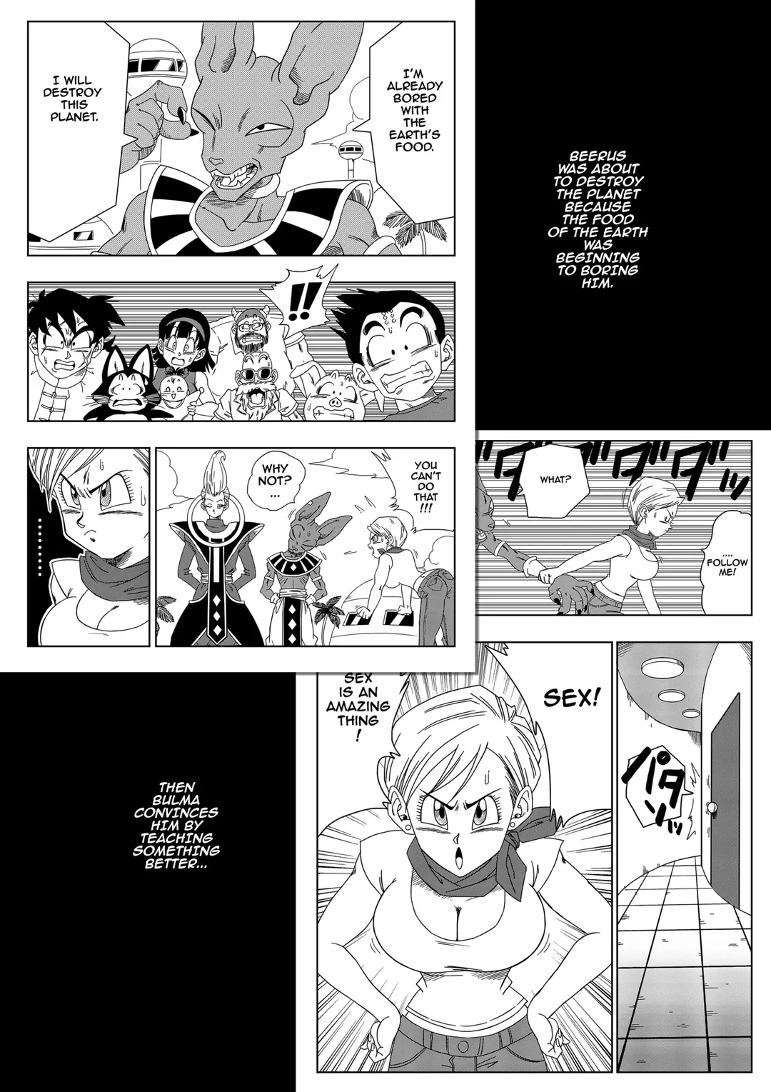 [Yamamotodoujinshi] No One Disobeys Beerus ! [English] Uncensored 2eme image