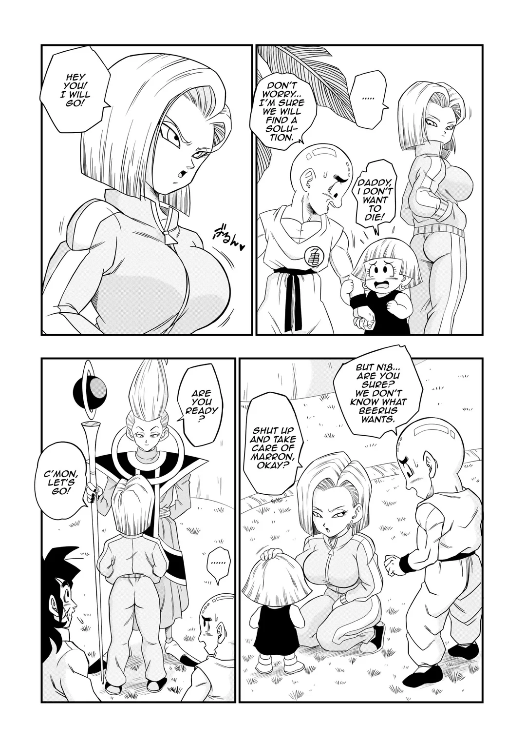[Yamamotodoujinshi] No One Disobeys Beerus ! [English] Uncensored 11eme image