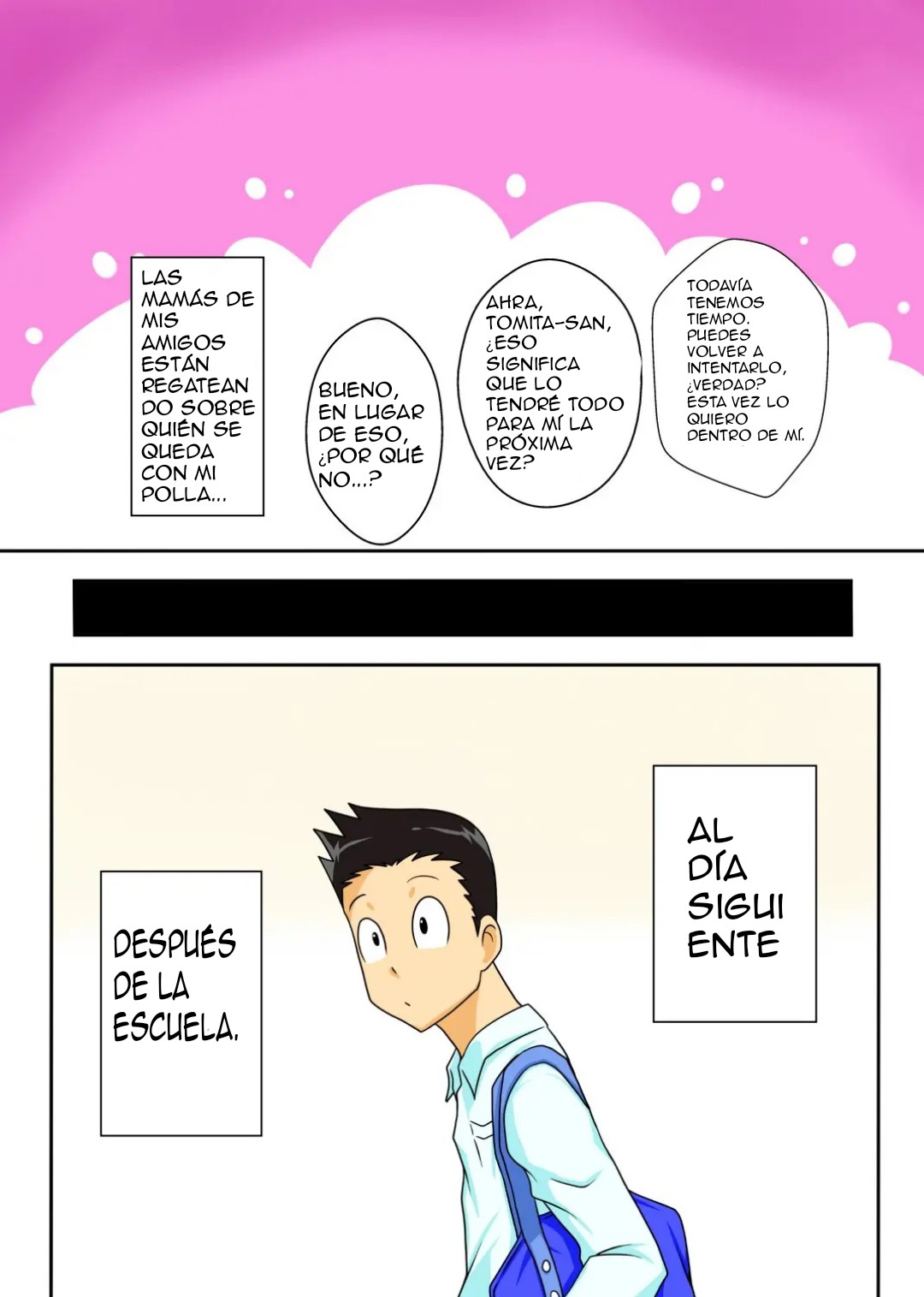 [Freehand Tamashii (DT Hone)] Shin Local Pako Mama Club | Nuevo Club Local de Sexo con Mamás [Spanish] [El naranjas = Mr.Naranjas] numero di immagine  35