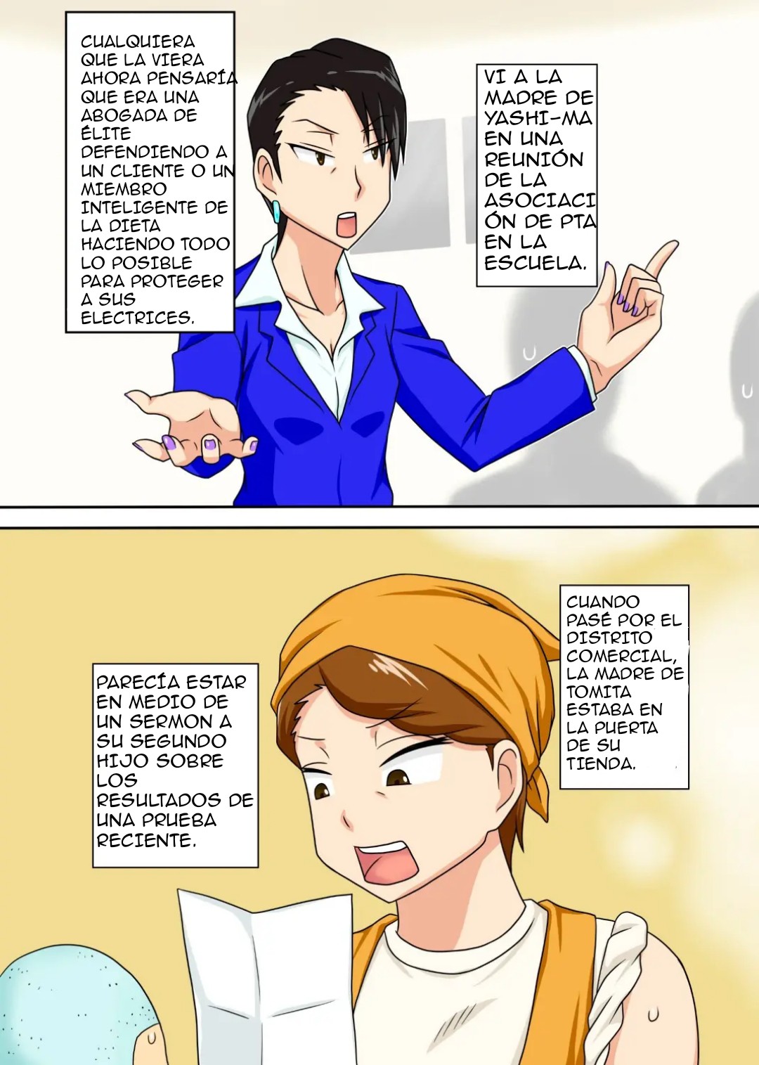 [Freehand Tamashii (DT Hone)] Shin Local Pako Mama Club | Nuevo Club Local de Sexo con Mamás [Spanish] [El naranjas = Mr.Naranjas] numero di immagine  36