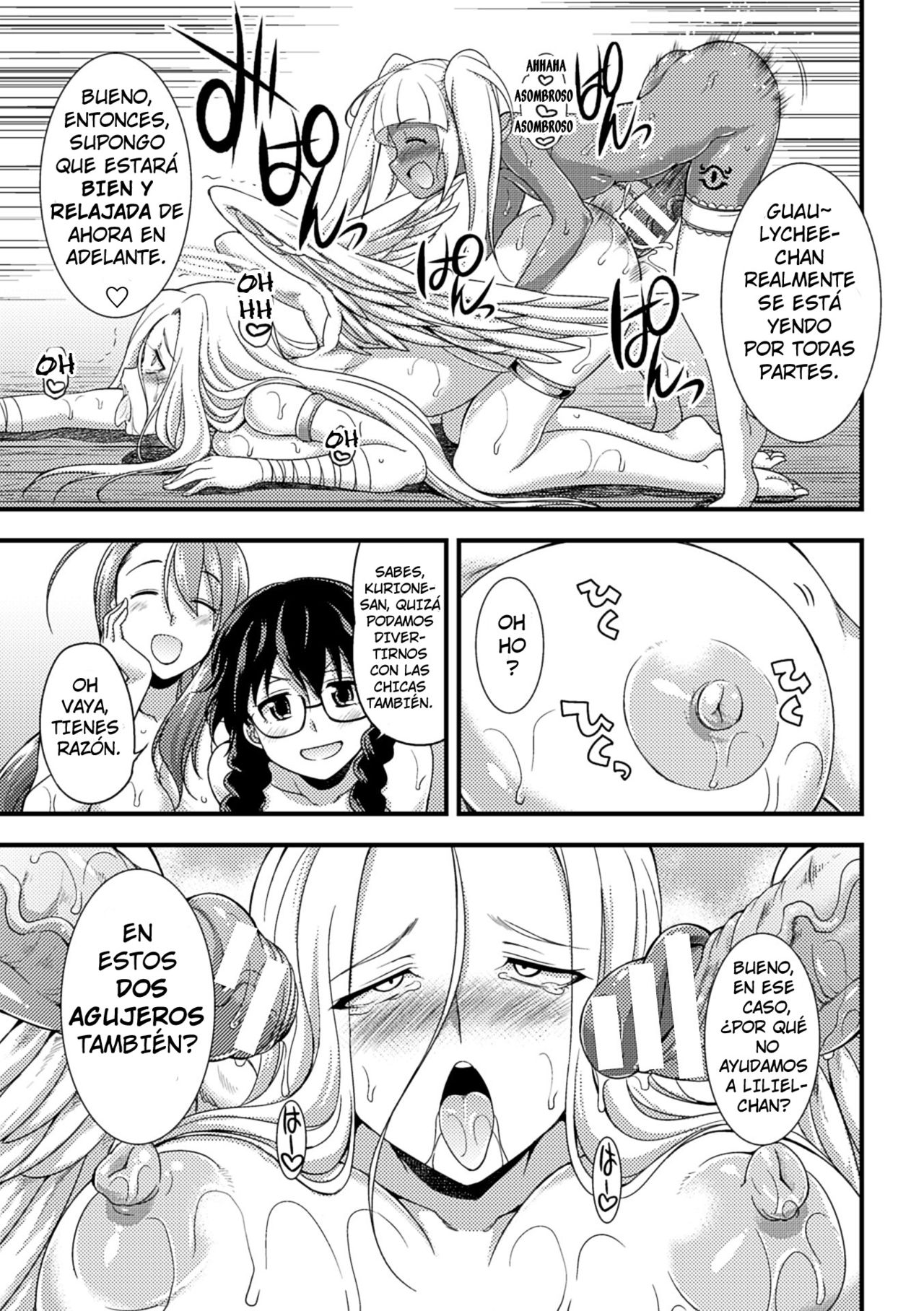 [Kaguya] Jakyou no Susume | The Call of Heresy (2D Comic Magazine Jingai Musume Haramase Kedakaki Mesu-tachi wa Ningen Kodane ni Kuppuku Suru Vol. 2) [Spanish][Hellsing Scans] [Digital] 图片编号 30