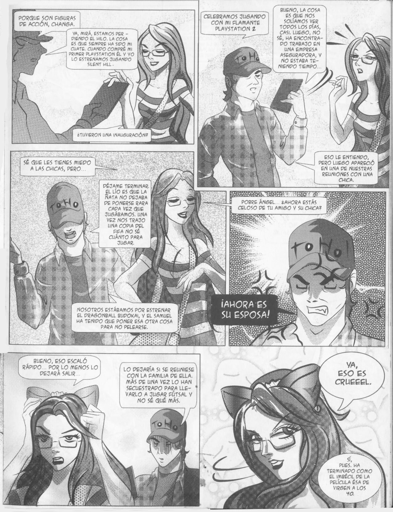 [Rafaela Rada-Corven Icenail] ORGULLOSAMENTE FREAK [Spanish] ONE SHOT изображение № 9