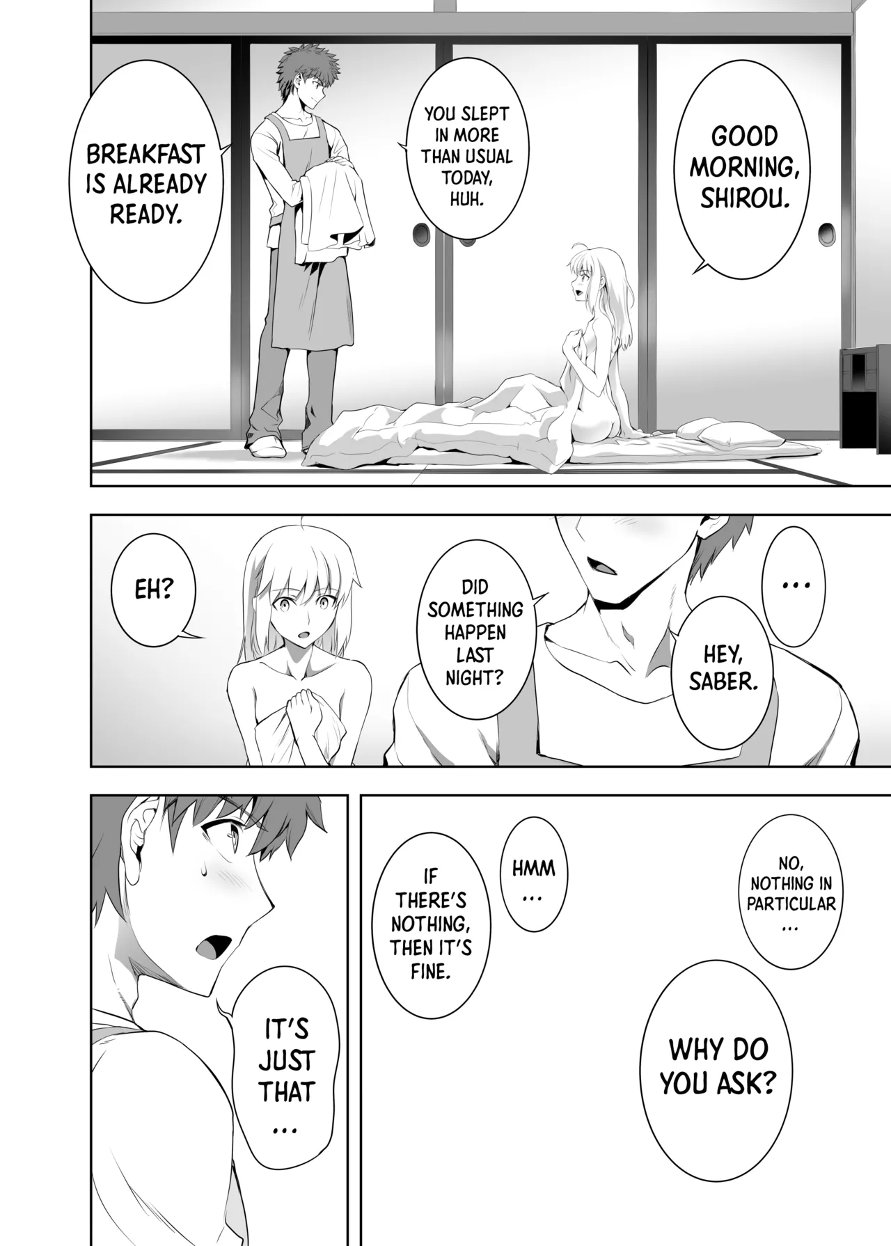 [CRAZY CLOVER CLUB (Kuroha Nue)] SABER COMPLEX 2 (Fate/stay night) [English] [Shiro Translation] [Digital] изображение № 9