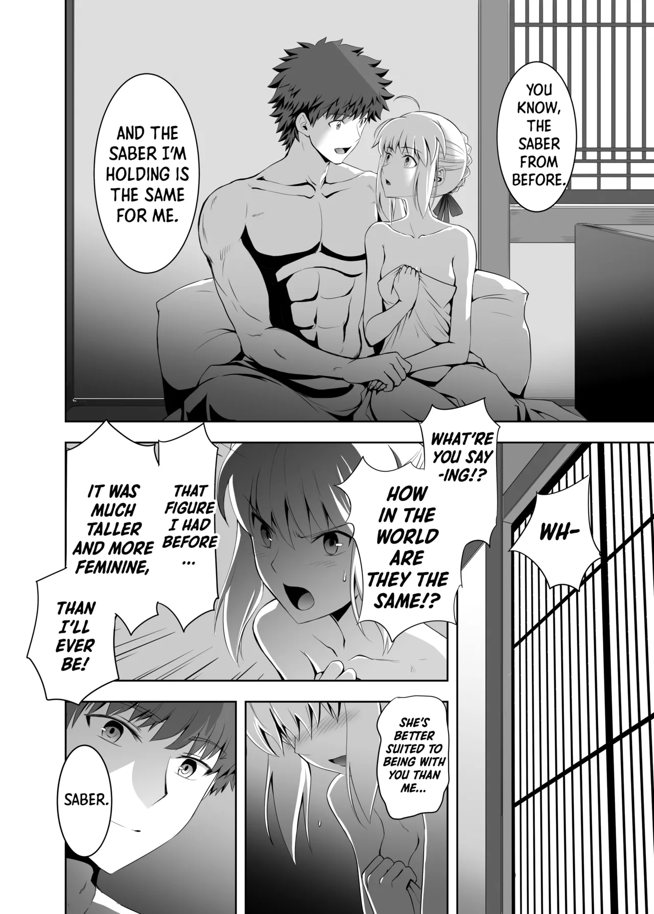 [CRAZY CLOVER CLUB (Kuroha Nue)] SABER COMPLEX 2 (Fate/stay night) [English] [Shiro Translation] [Digital] изображение № 35