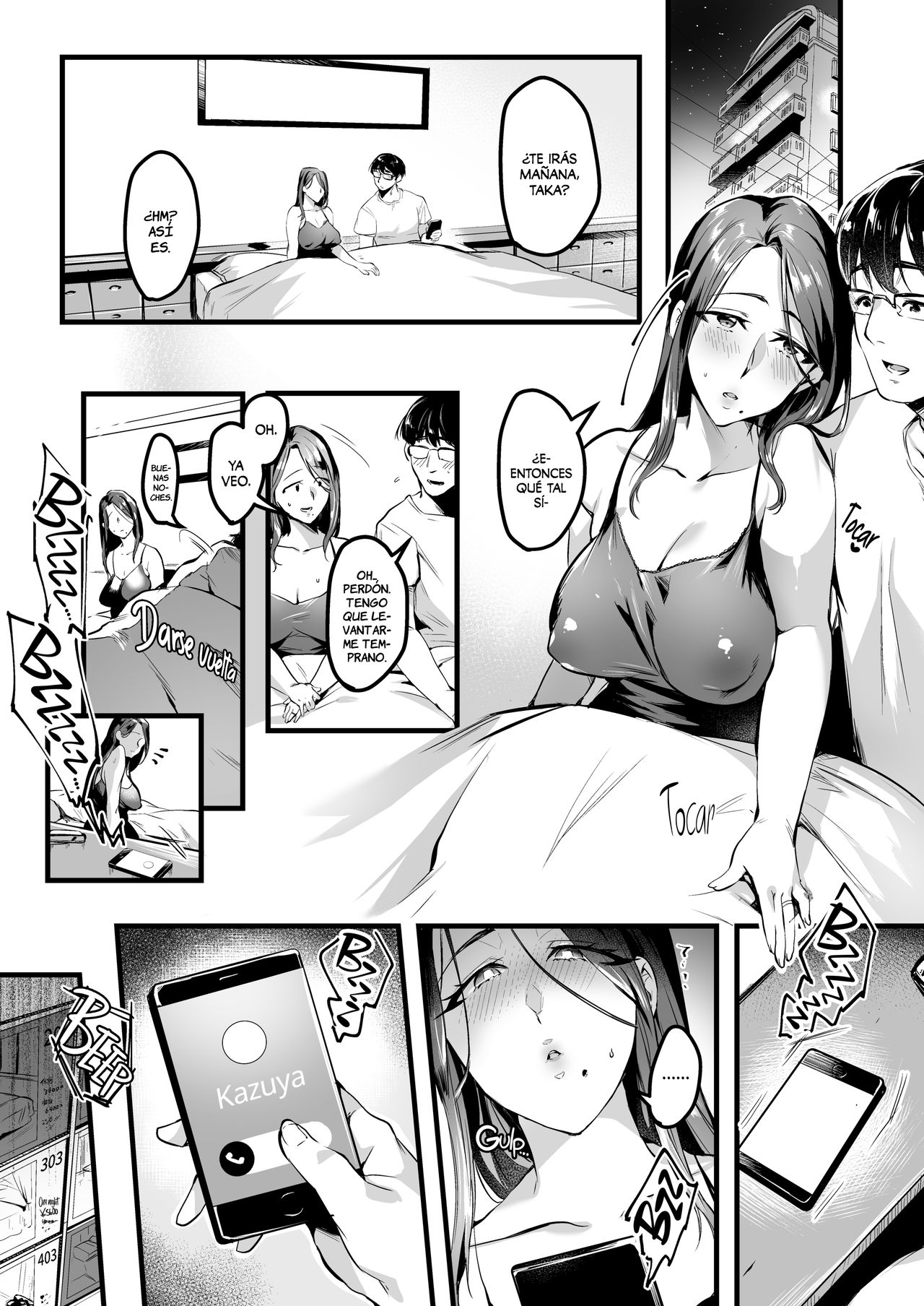 [Hatake no Oniku (Minamoto)] Tsuma ni Damatte Sokubaikai ni Ikun ja Nakatta 2 | No Debí Haber Ido A La Convención Doujinshi Sin Decirle A Mi Esposa 2 [Spanish] [Shirosaki Scans] [Digital] numero di immagine  4