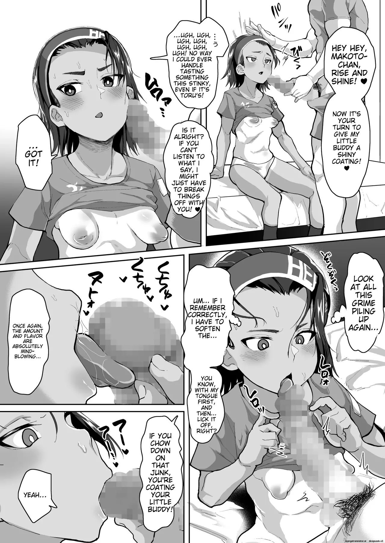 A story about a cute junior high school girl being hypnotized and trained to have sex(sayryu) 9eme image