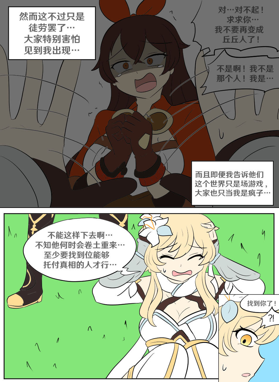 [Vel] Genshin TSF: Real Lumine (Genshin Impact) [Chinese] [RetroCyber 个人汉化] изображение № 3