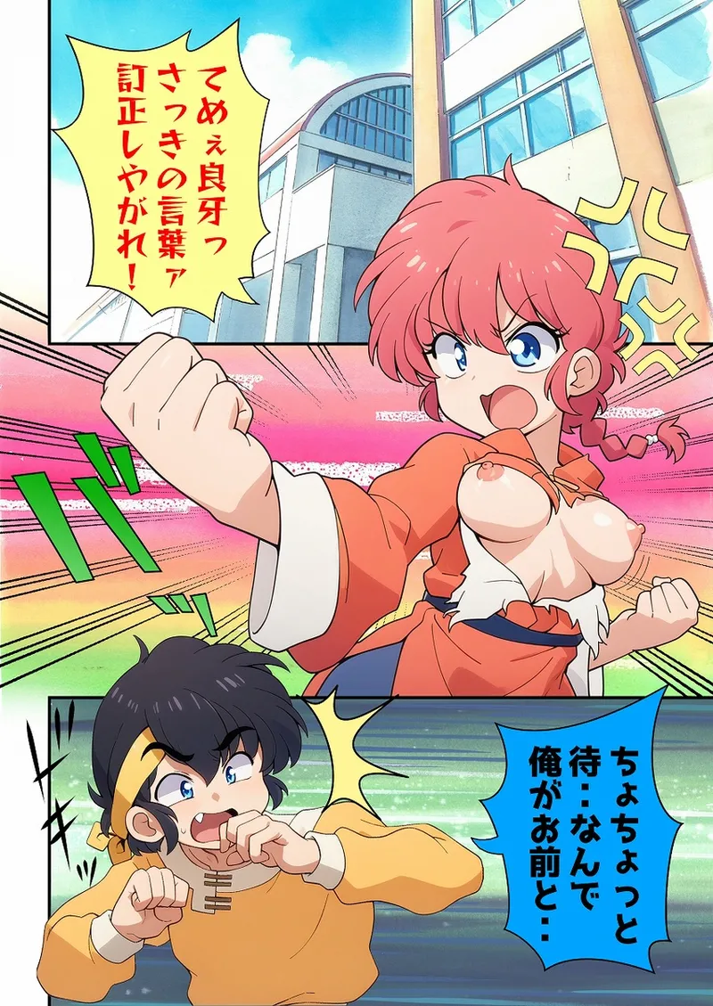 [One or Eight (Odochi)]Hǎodíshǒu| Mi Rival! (Ranma 1/2] 2eme image