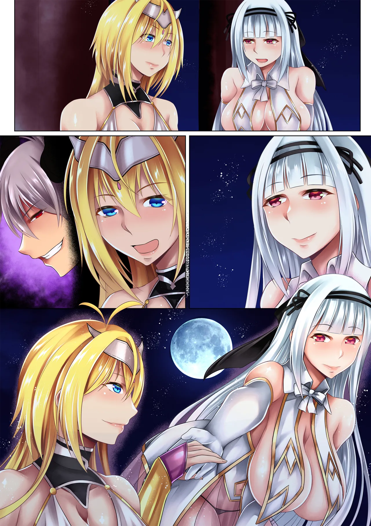 [Seika Kairaku Bookstore(Anam111, Namahiyu)] Yuusha osen -Horoboshita maou ni karada o nottorareru onna yuusha no monogatari- [Textless] [Digital] 17eme image