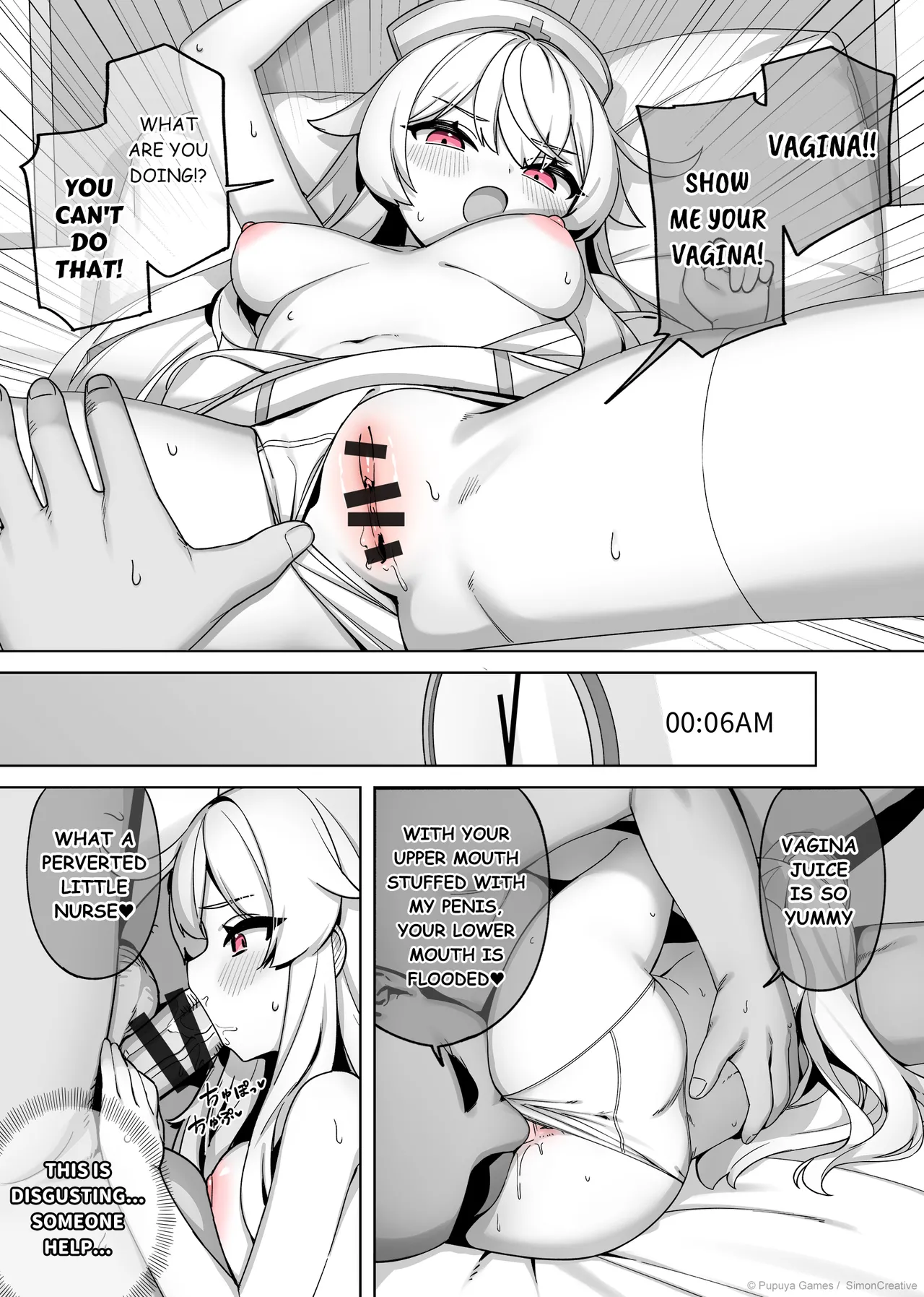 LIttle Witch Nobeta - Nurse Doujin - English 3eme image