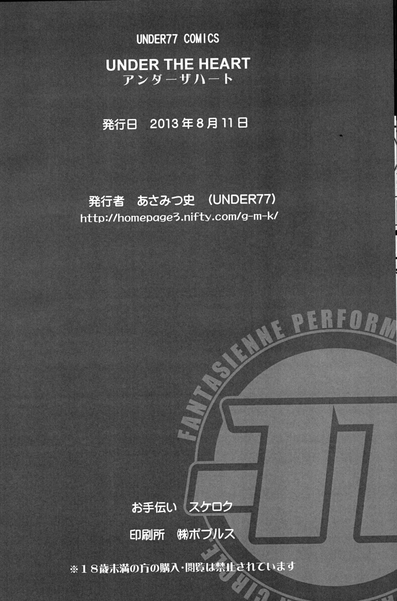 [UNDER77 ((ASA-)MitZ)] Under the Heart (Dokidoki Precure) image number 25