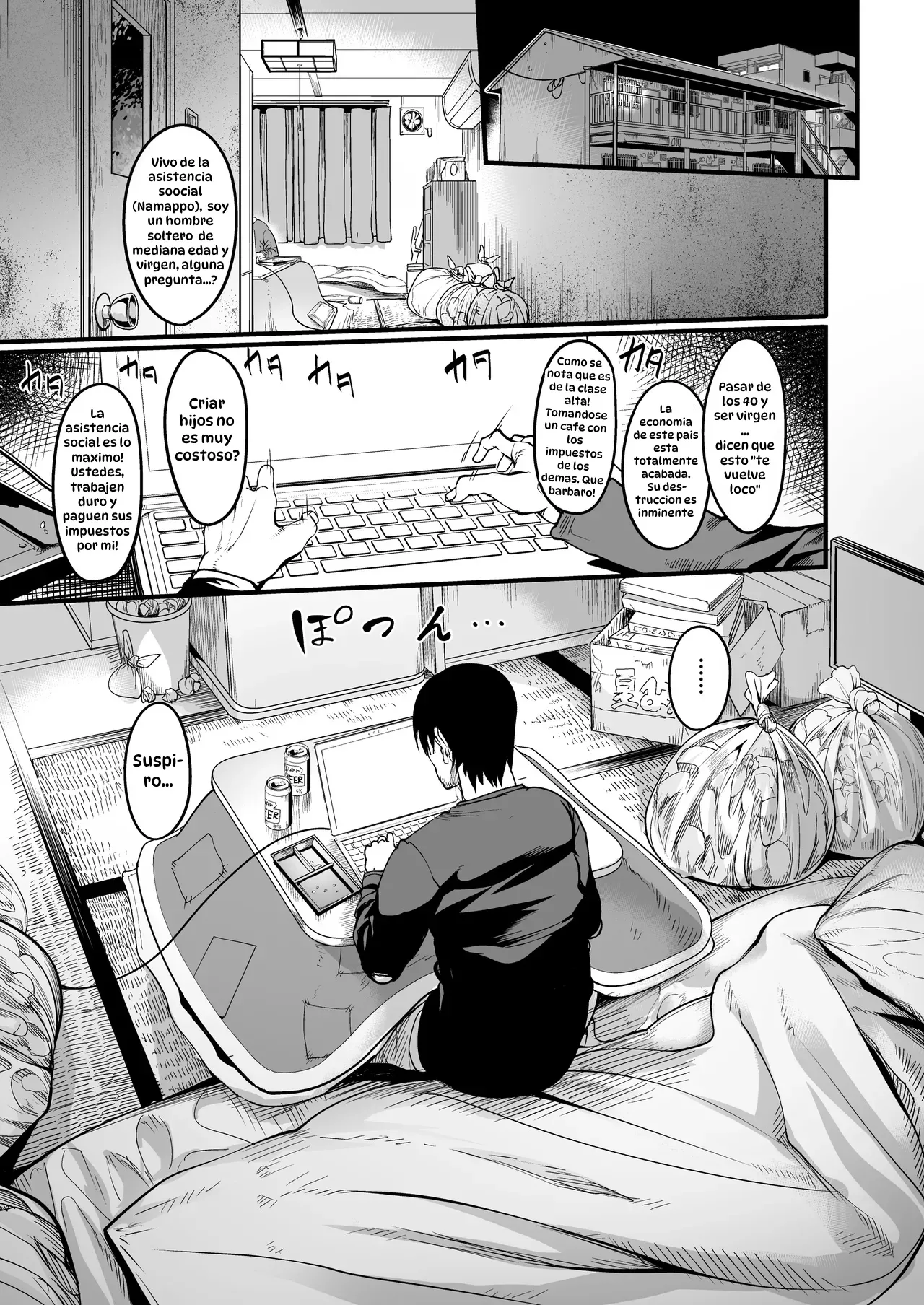 [Atelier RODO (Remu)] Zenra Nurse no Bakunyuu Kango Byouin | Me Chocó Camion-kun, pero no Fui a un Isekai [Spanish] [Htascan] imagen número 5