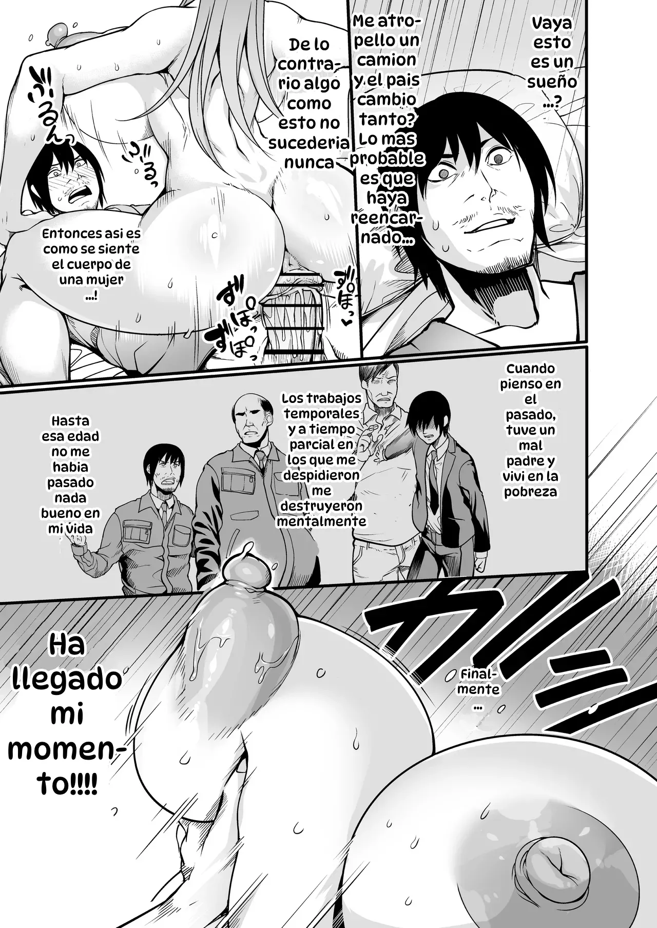 [Atelier RODO (Remu)] Zenra Nurse no Bakunyuu Kango Byouin | Me Chocó Camion-kun, pero no Fui a un Isekai [Spanish] [Htascan] imagen número 20