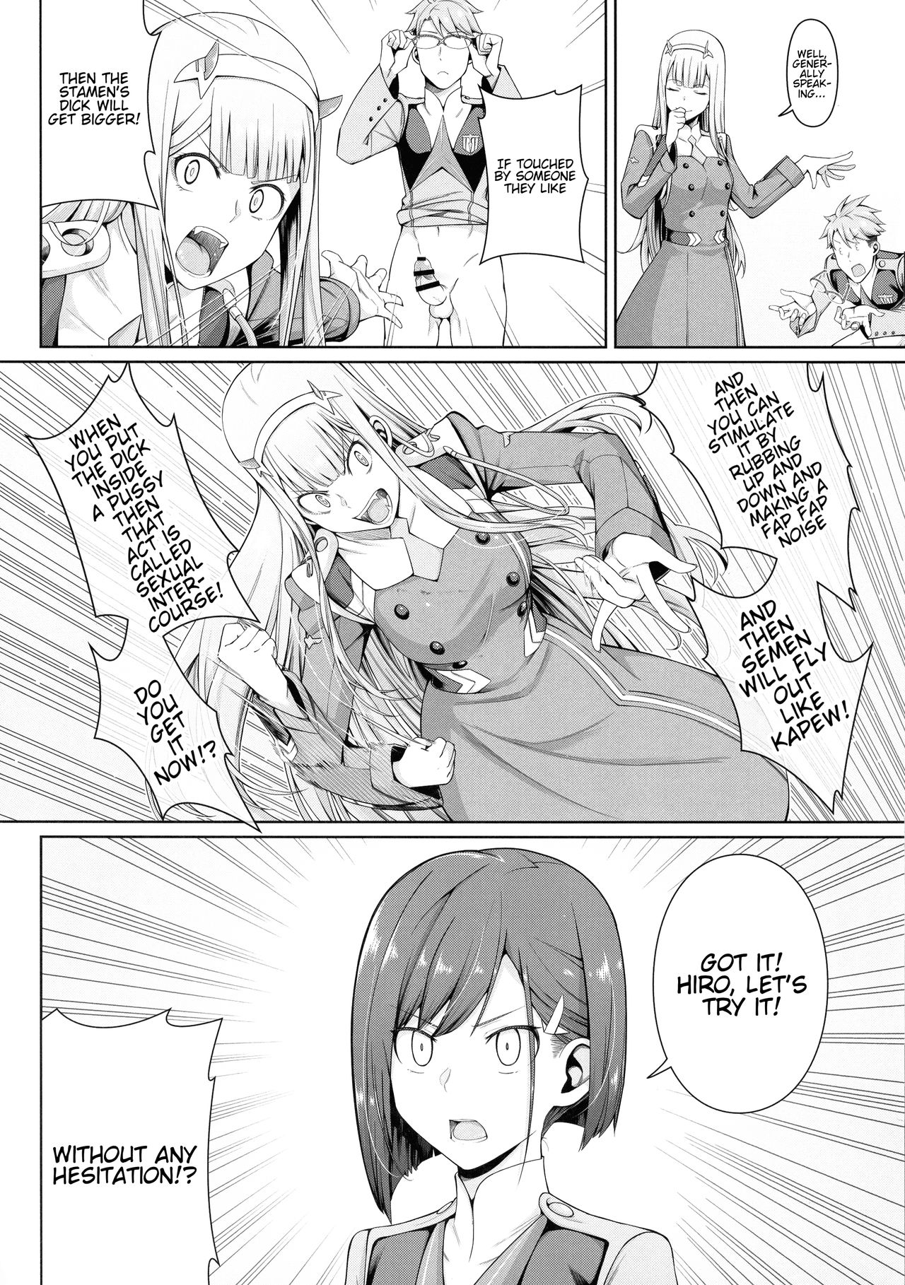 (GOOD COMIC CITY 25) [Bad Mushrooms (4why&Chicke III, mimo)] DARLING Ningen Shikkaku (DARLING in the FRANXX) [English] [Hentai_Doctor] image number 11