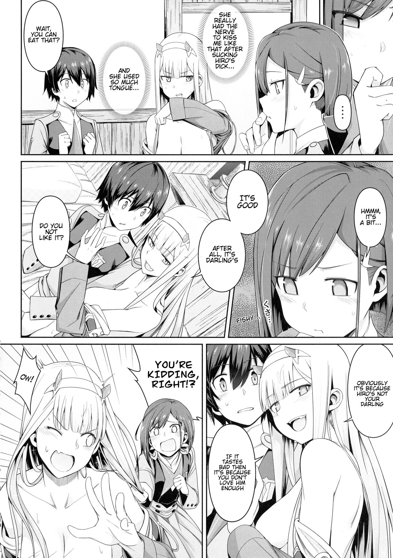 (GOOD COMIC CITY 25) [Bad Mushrooms (4why&Chicke III, mimo)] DARLING Ningen Shikkaku (DARLING in the FRANXX) [English] [Hentai_Doctor] image number 21