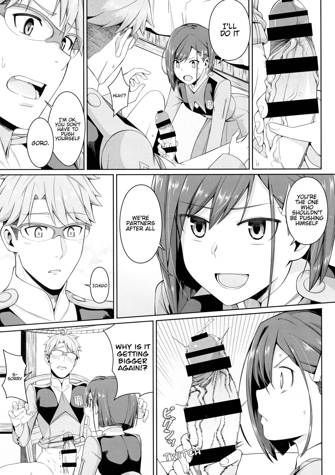 (GOOD COMIC CITY 25) [Bad Mushrooms (4why&Chicke III, mimo)] DARLING Ningen Shikkaku (DARLING in the FRANXX) [English] [Hentai_Doctor] image number 24